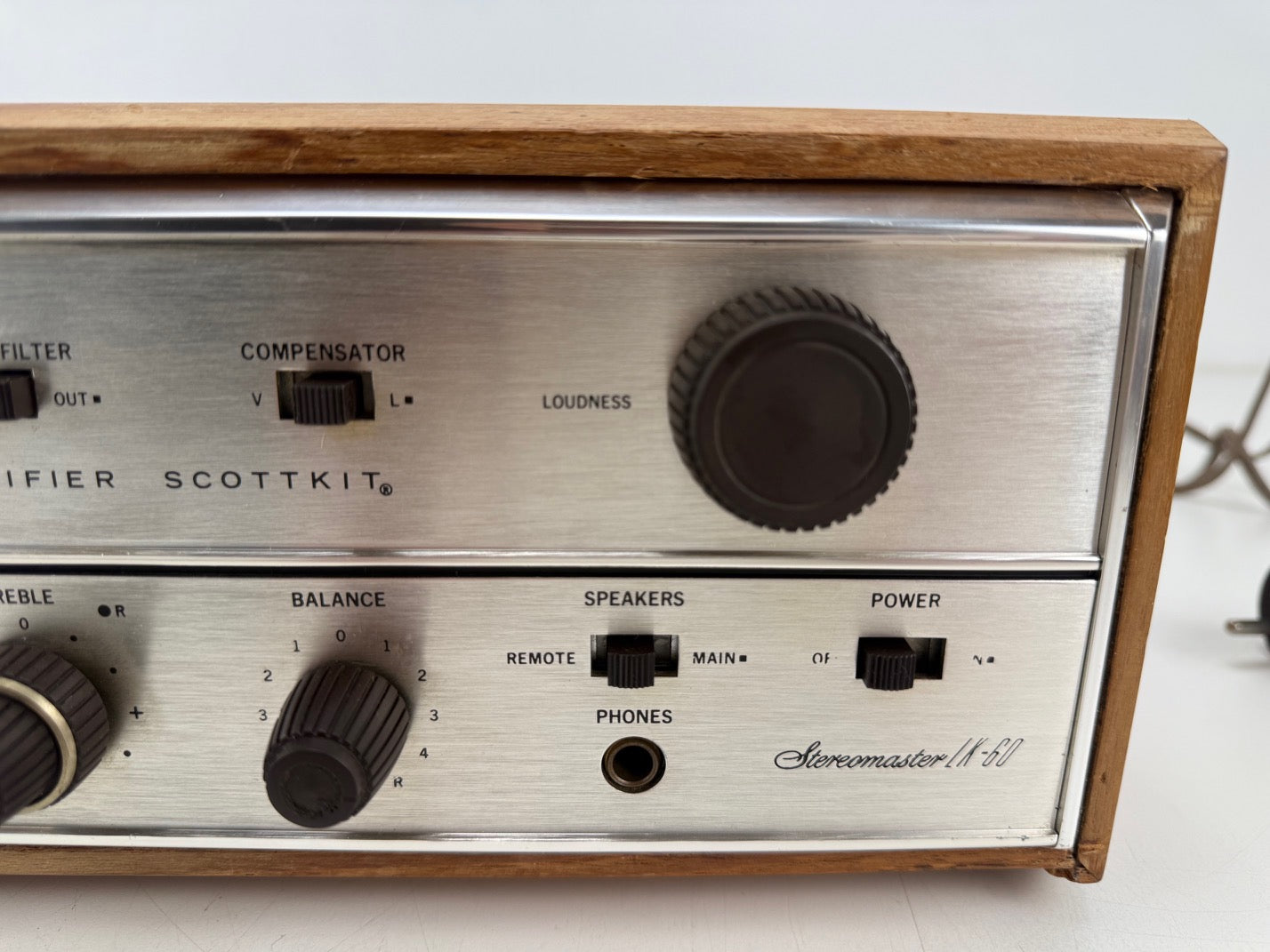 HH Scott LK-60 Solid State Stereo Versterker - Volledig Onderhouden