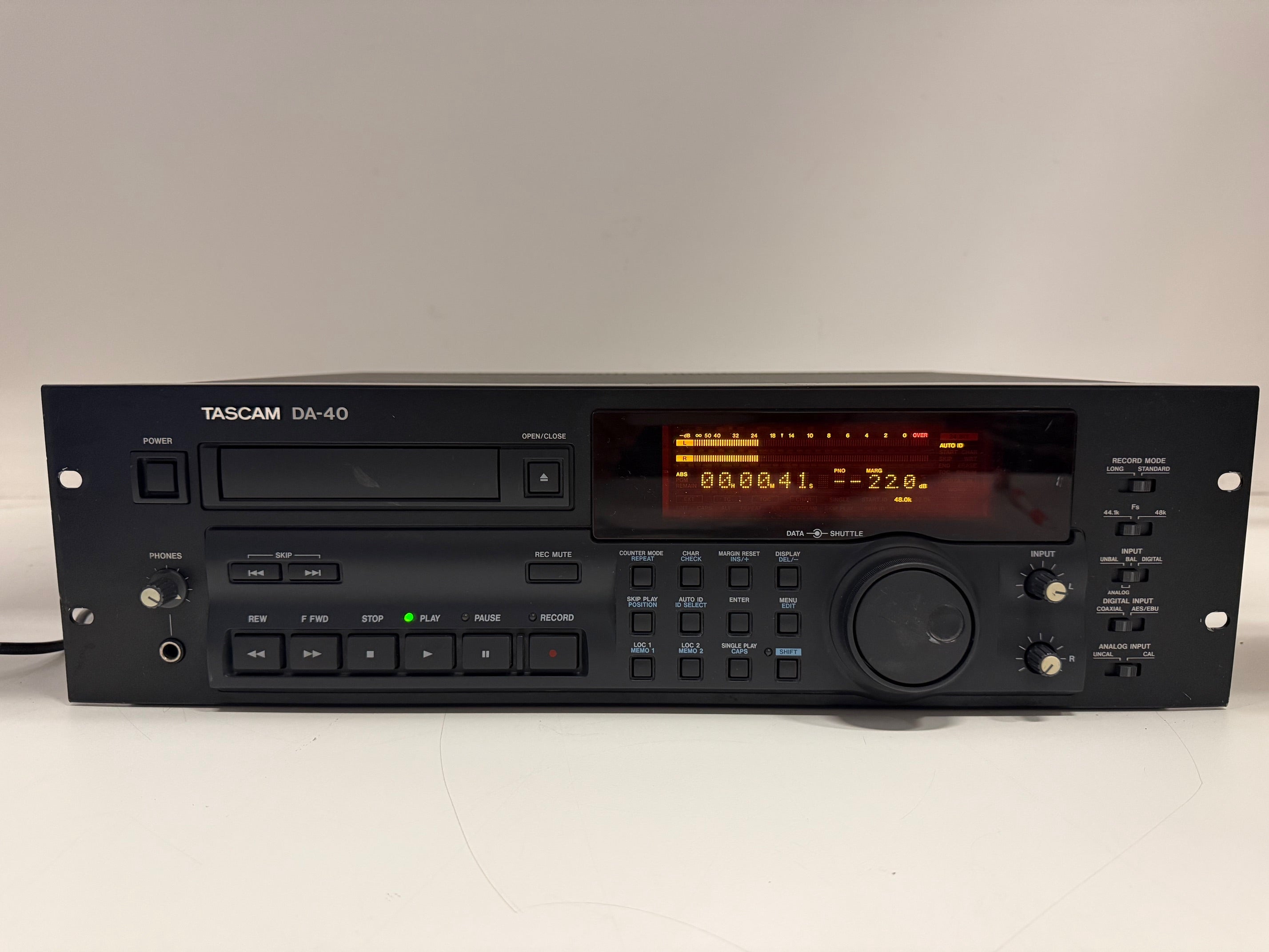 Tascam DA 40 Professional DAT Recorder - Serviced