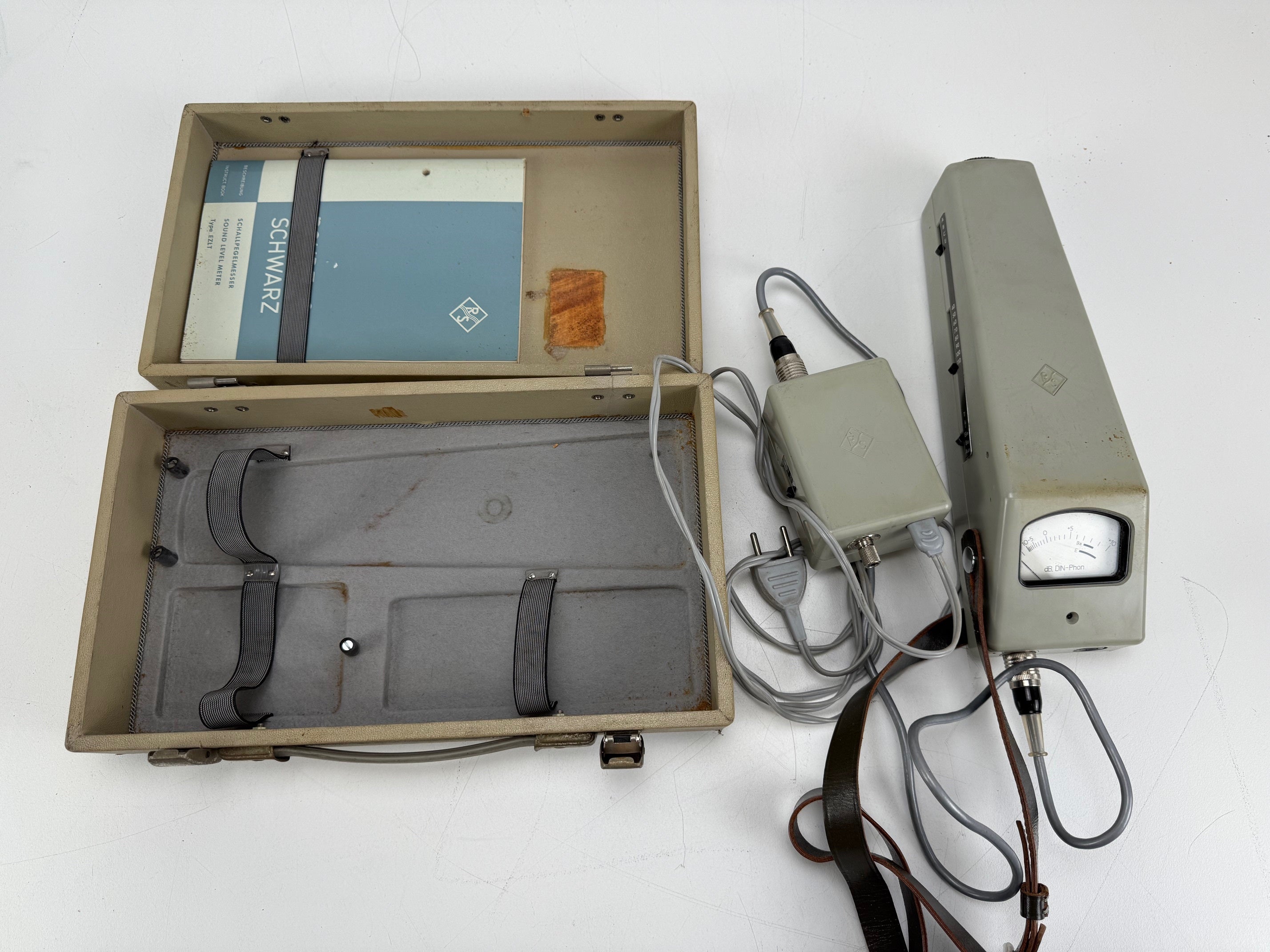Rohde & Schwarz Schallpegelmesser EZLT BN 4513 met handleiding en doos