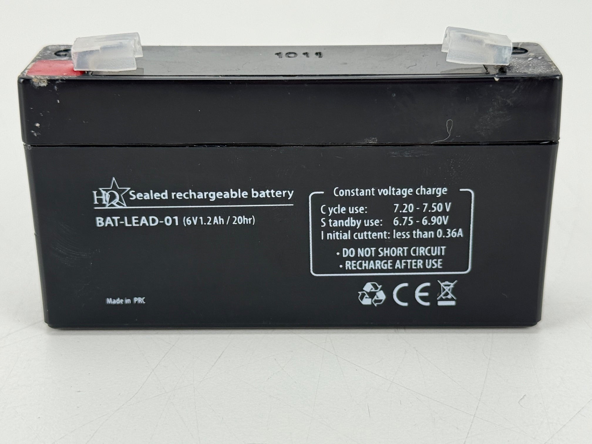 HQ Bat-Lead-01 oplaadbare loodzuuraccu - Nieuw, ongebruikt exemplaar uit oude voorraad