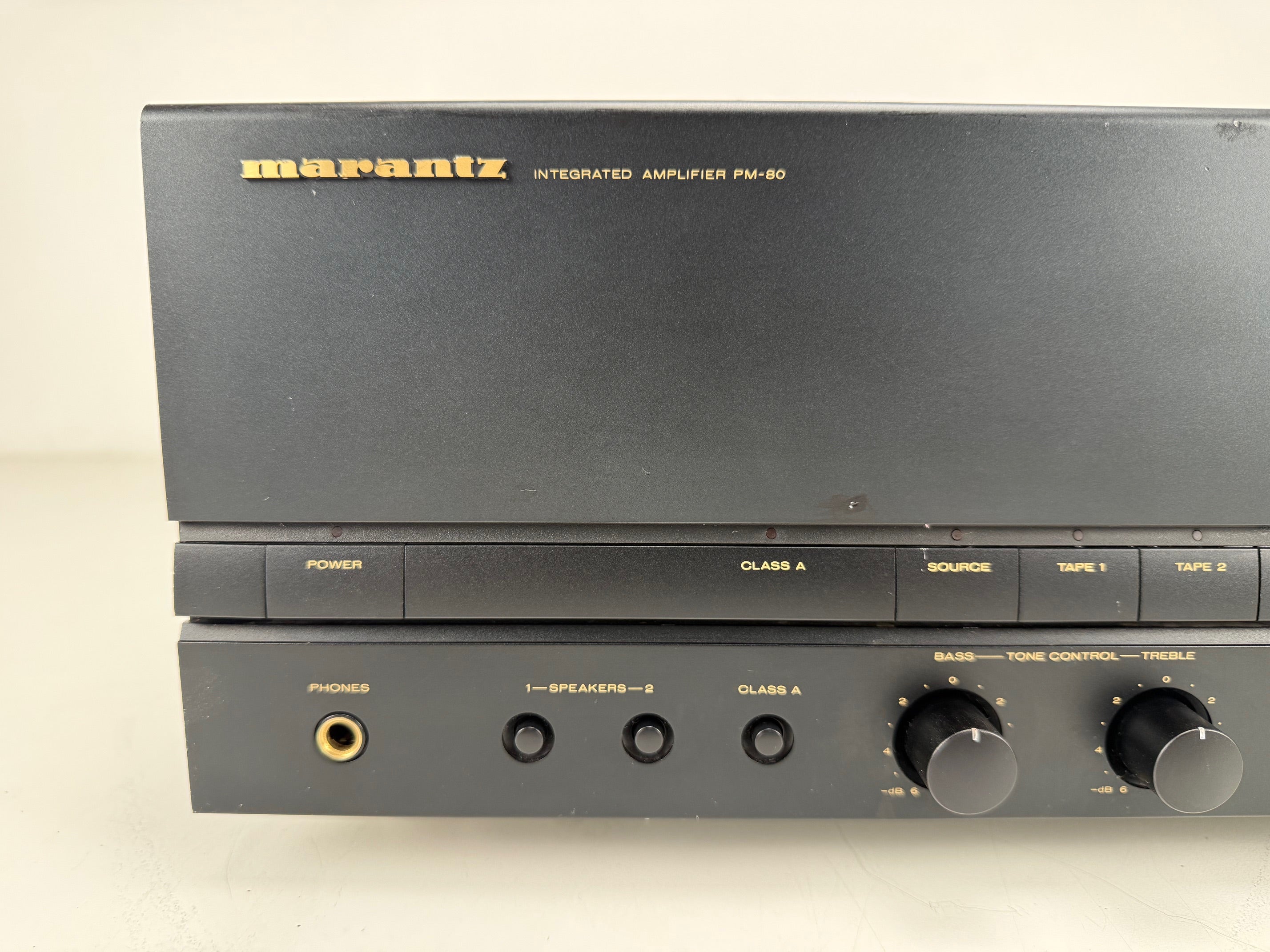 Marantz PM - 80 Stereo Integrated Amplifier - Partially Recapped - Serviced