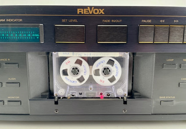 Studer Revox B215S 3 Head  Cassette Deck in original box - Serviced