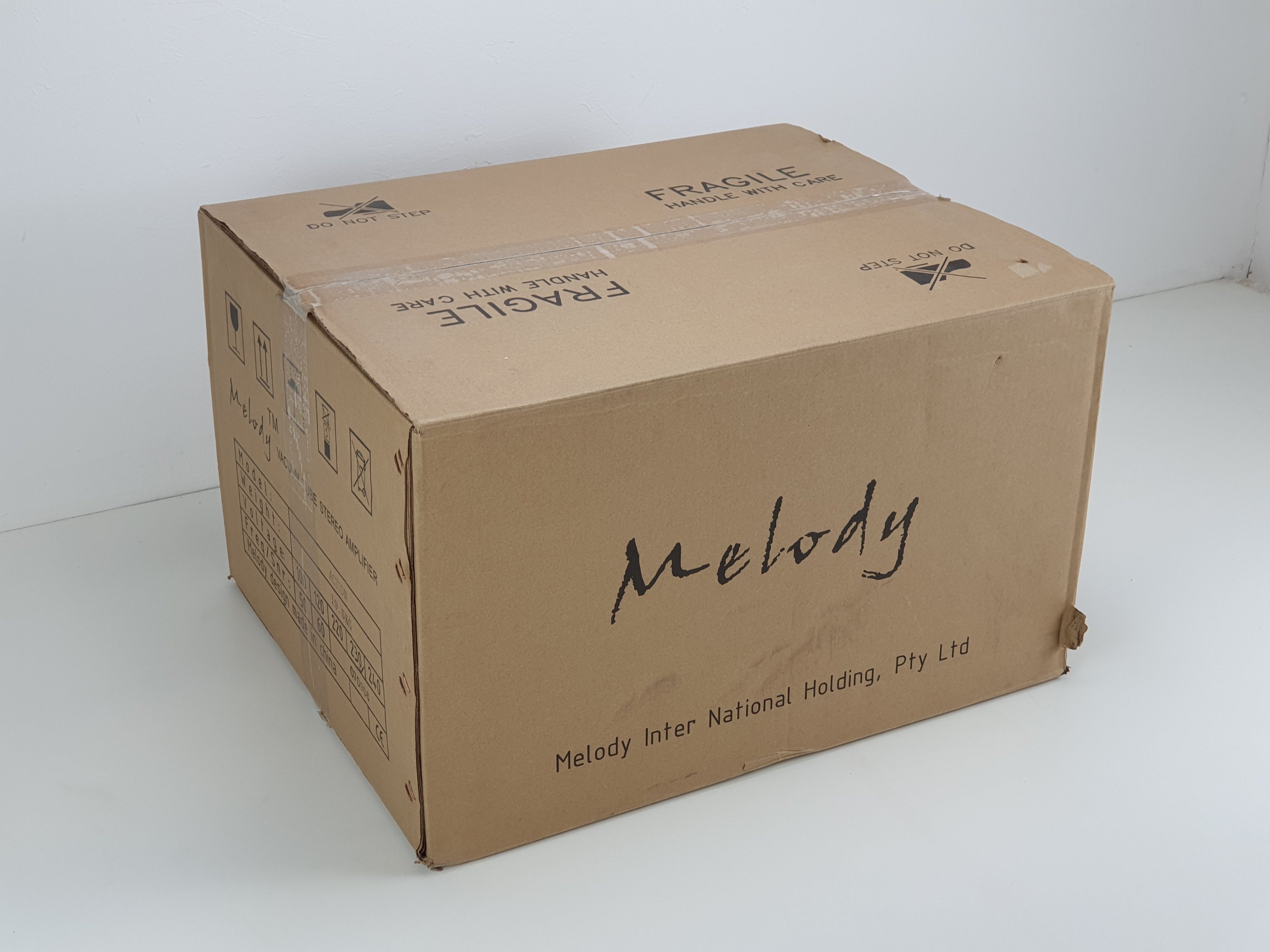 Melody Action STEREO Tube (EL34) amplifier- True Class A- hand build NEW (No.2)