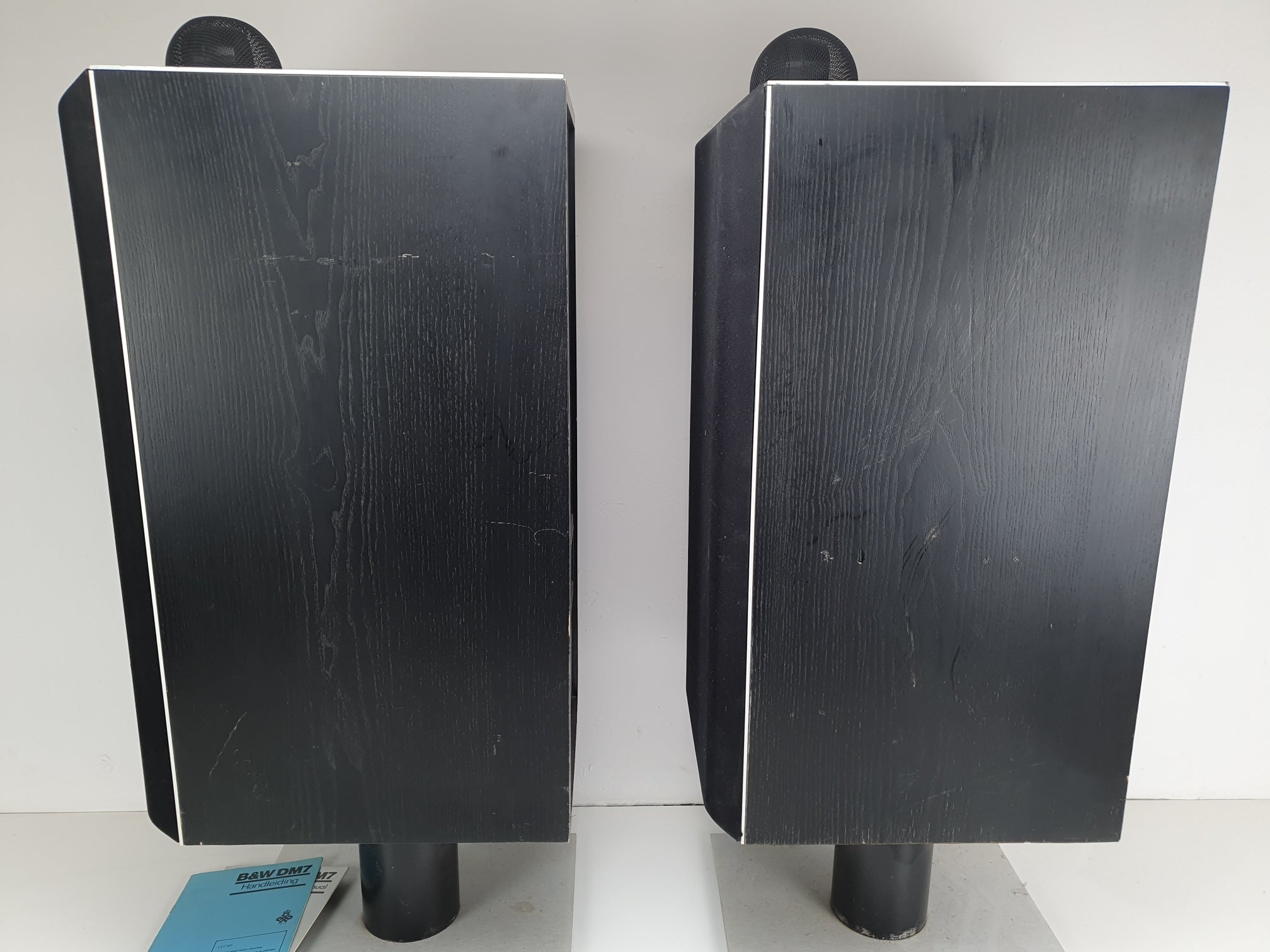 B&W DM7 large passive 3 way speaker set - matched pair