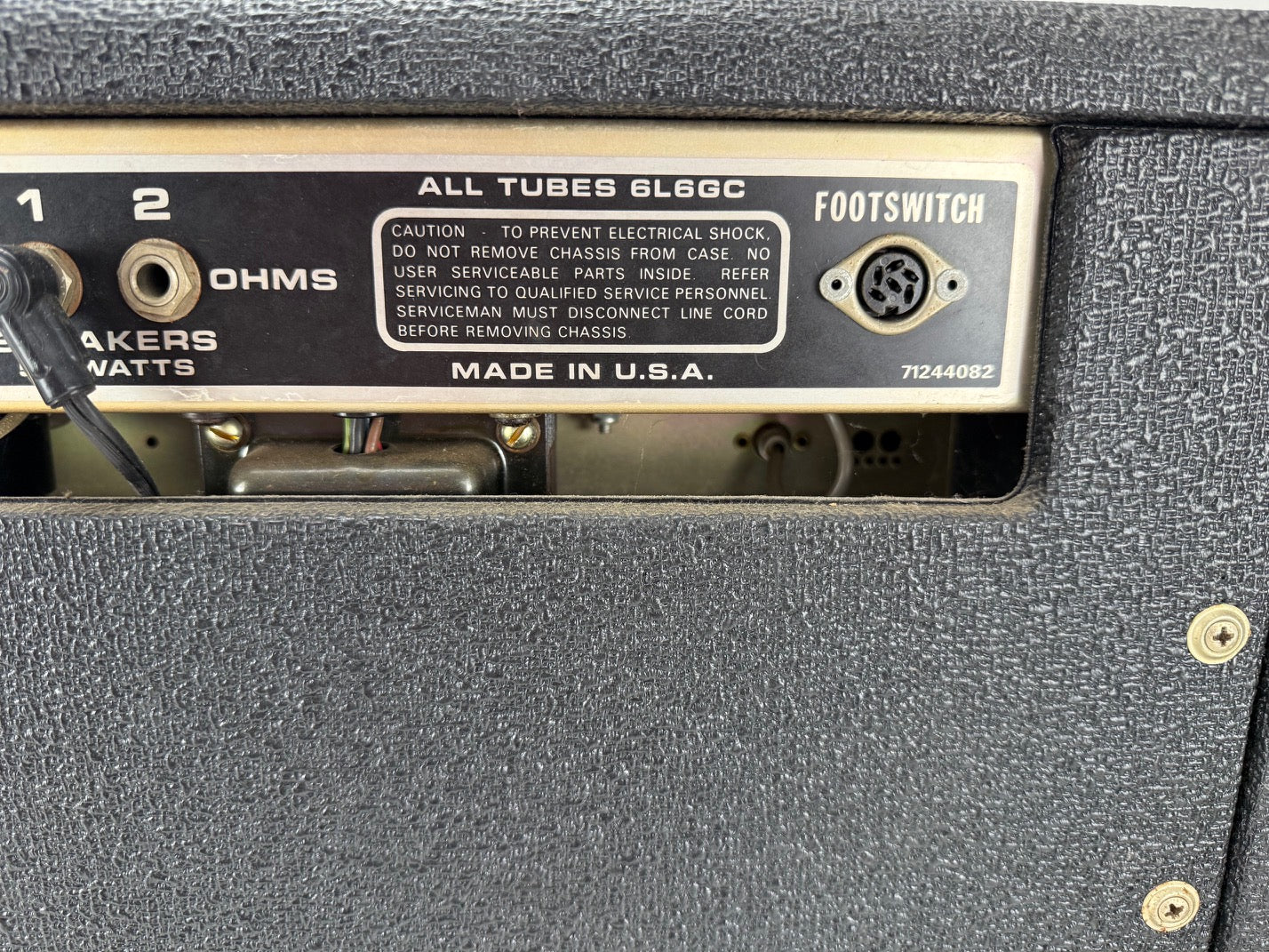 Peavey Classic 212 2x12 Guitar Combo Amplifier