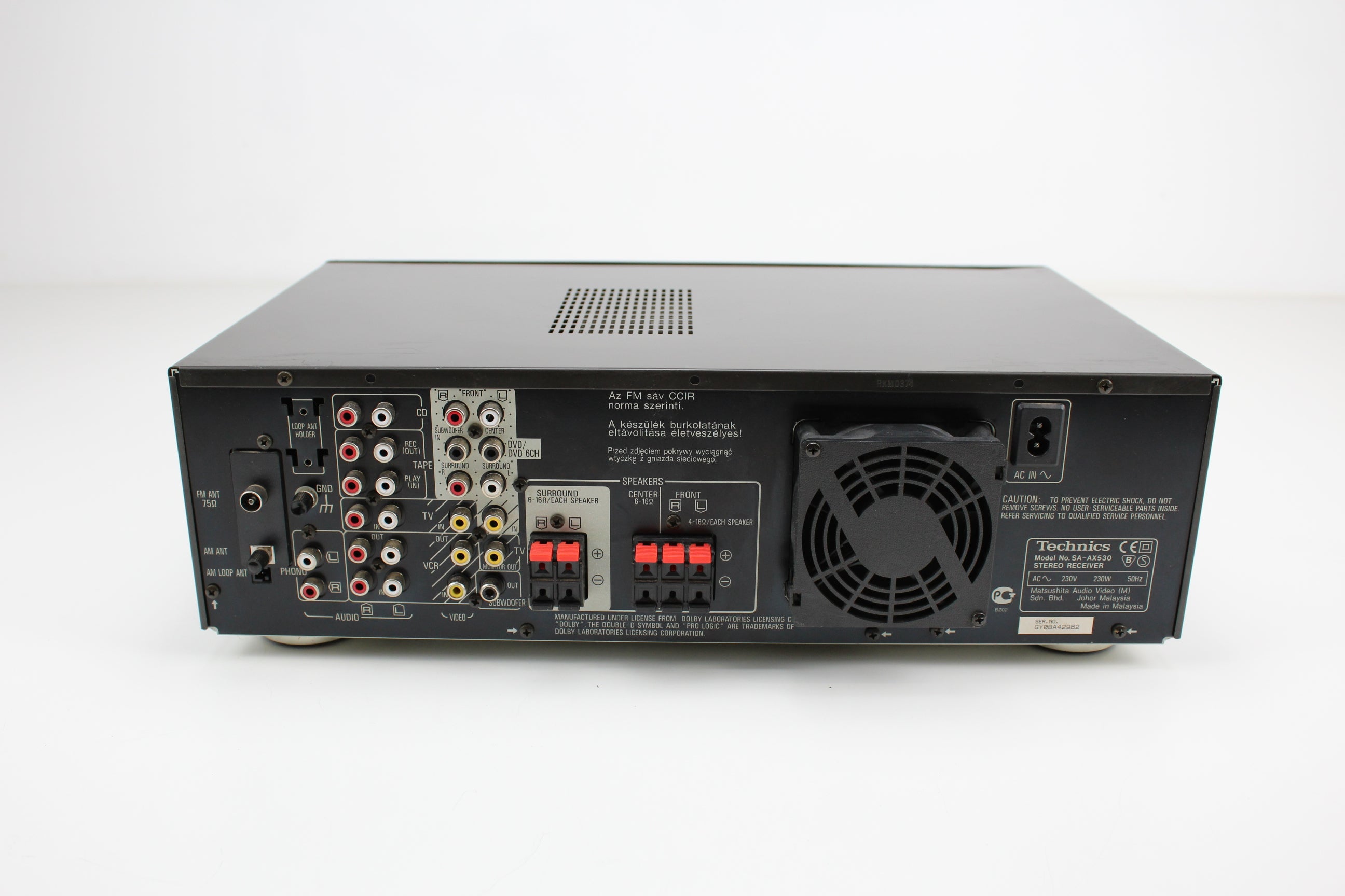 Technics SA-DX930 stereo-ontvanger