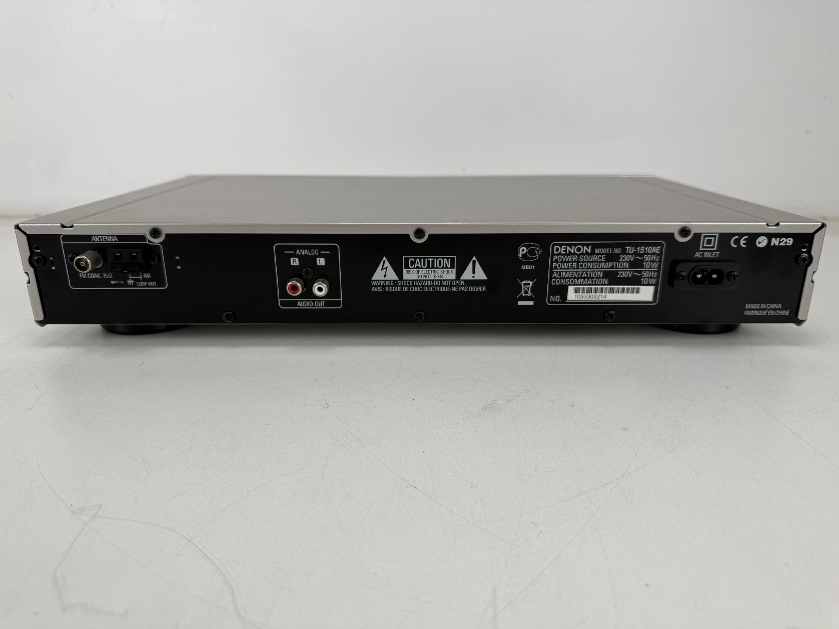 Denon TU-1510AE AM/FM Stereo Tuner With Original Box