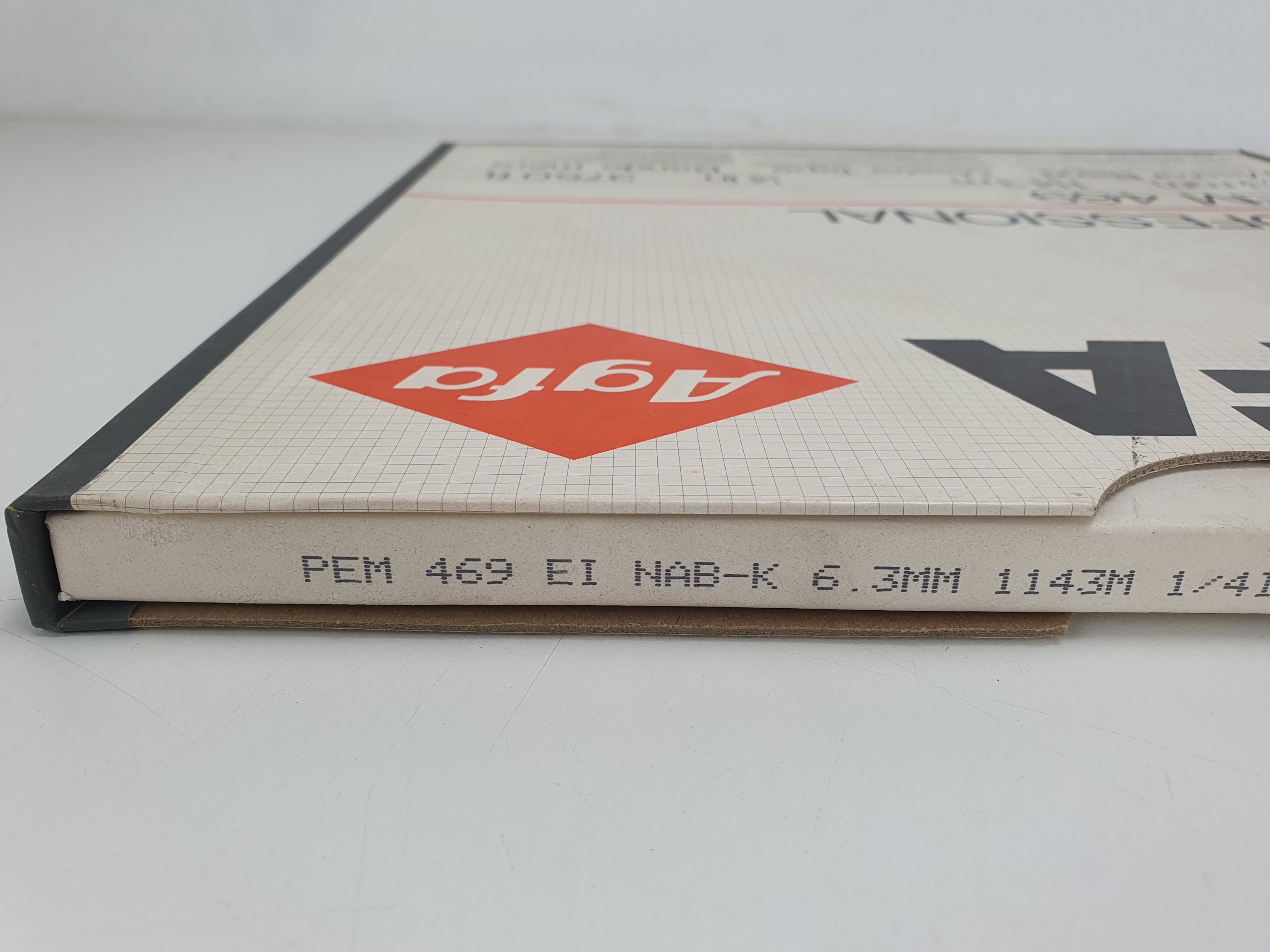 Agfa PEM469 1/4'' 3750ft - NIEUW, oude voorraad tape