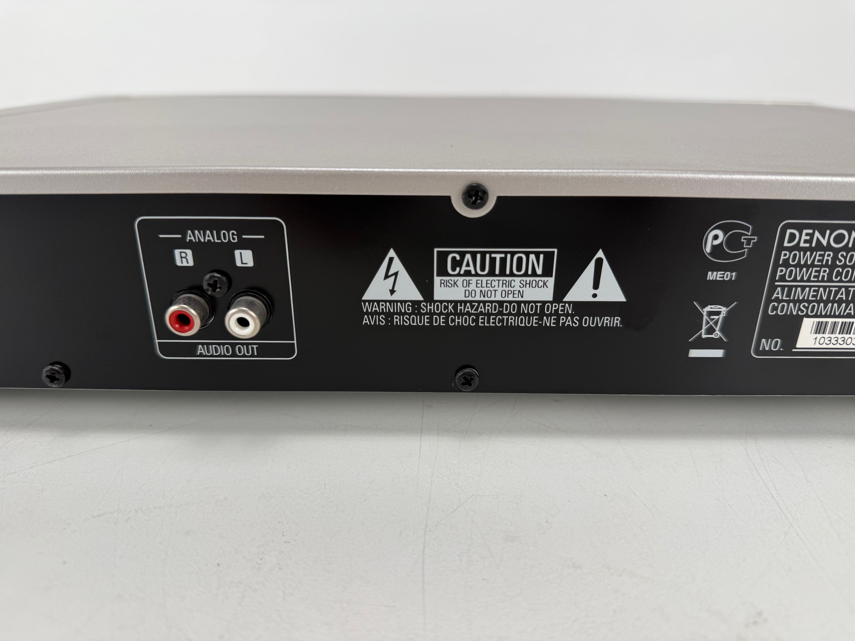 Denon TU-1510AE AM/FM Stereo Tuner With Original Box