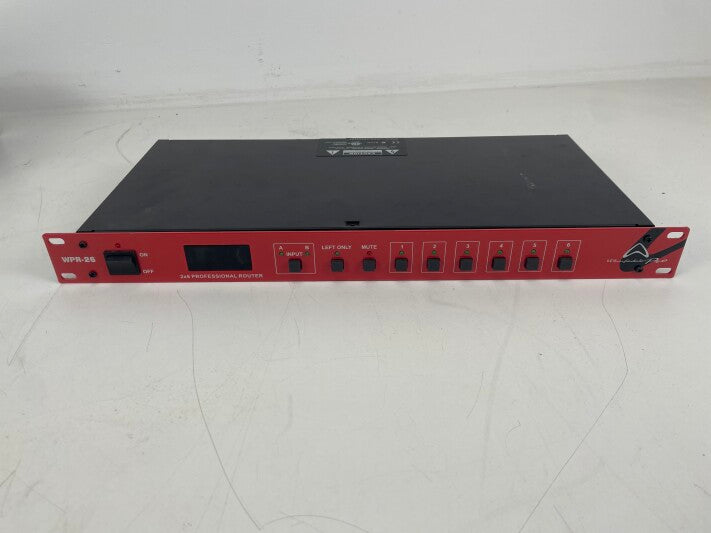 Wharfedale Pro WPR-26 ProRouter – As-Is – For Parts & Repair – Original Box & Adapter Included