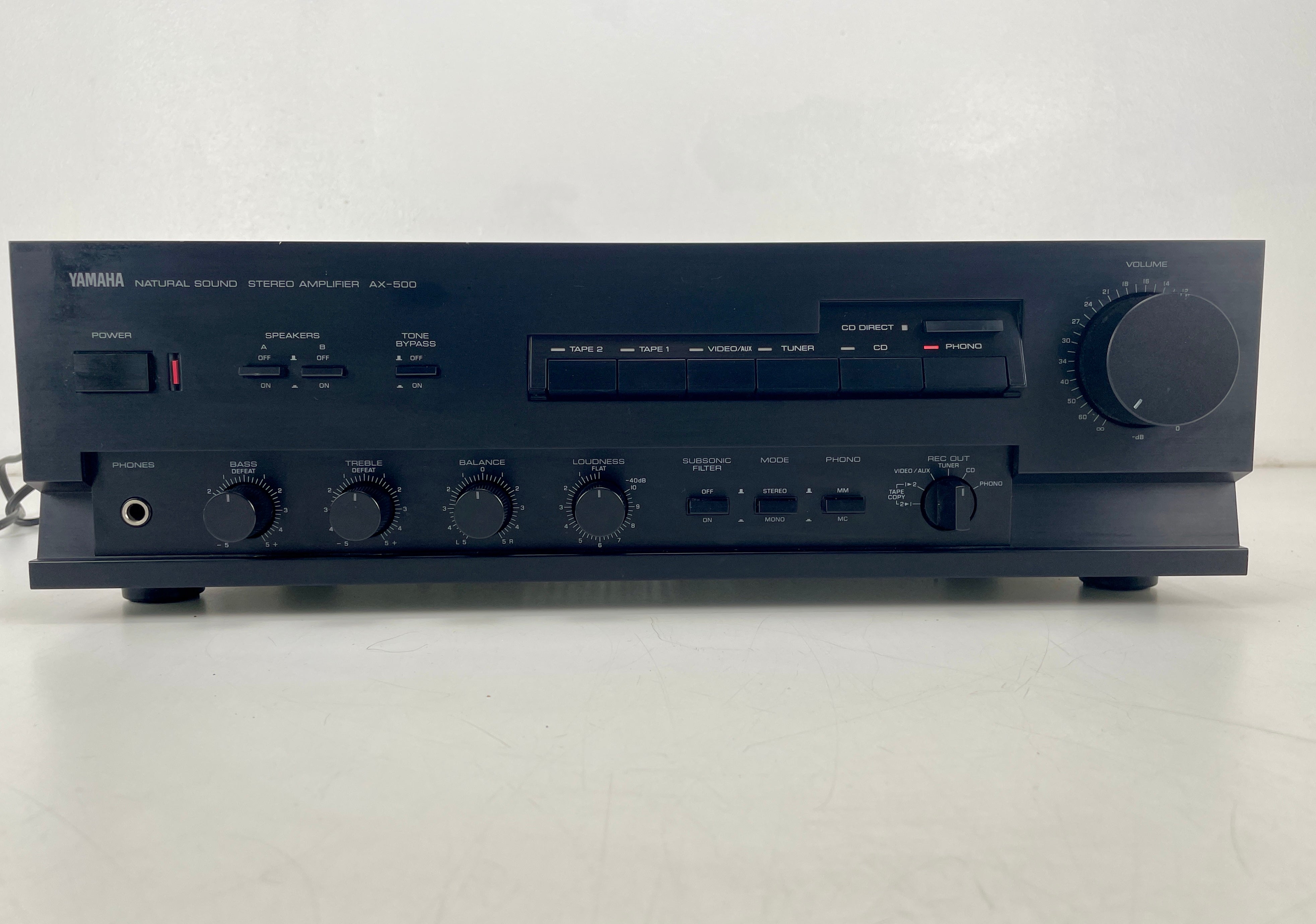 Yamaha AX-500 stereo versterker - Onderhoud/Revisie van condensatoren