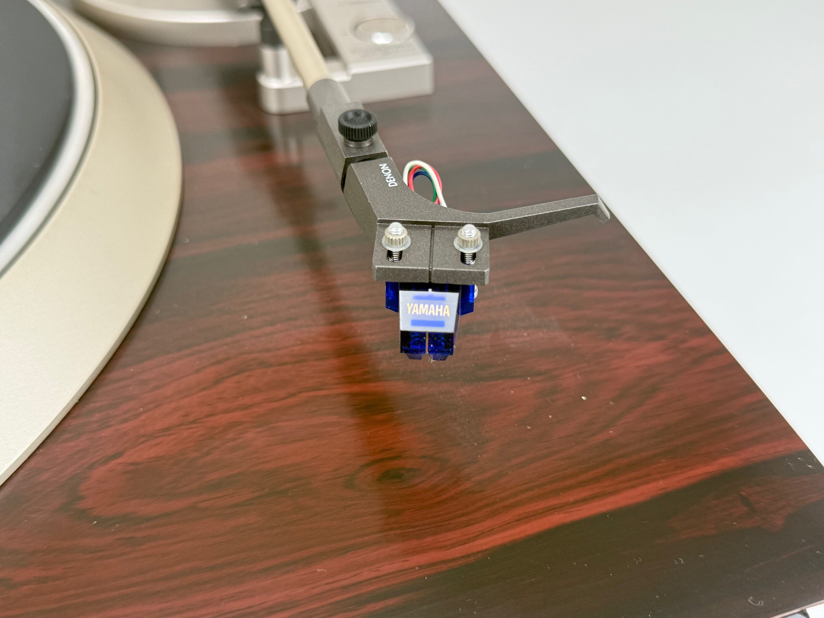 Denon DP-51F Direct Drive Volautomatisch Platenspeler Systeem - Yamaha MC-3