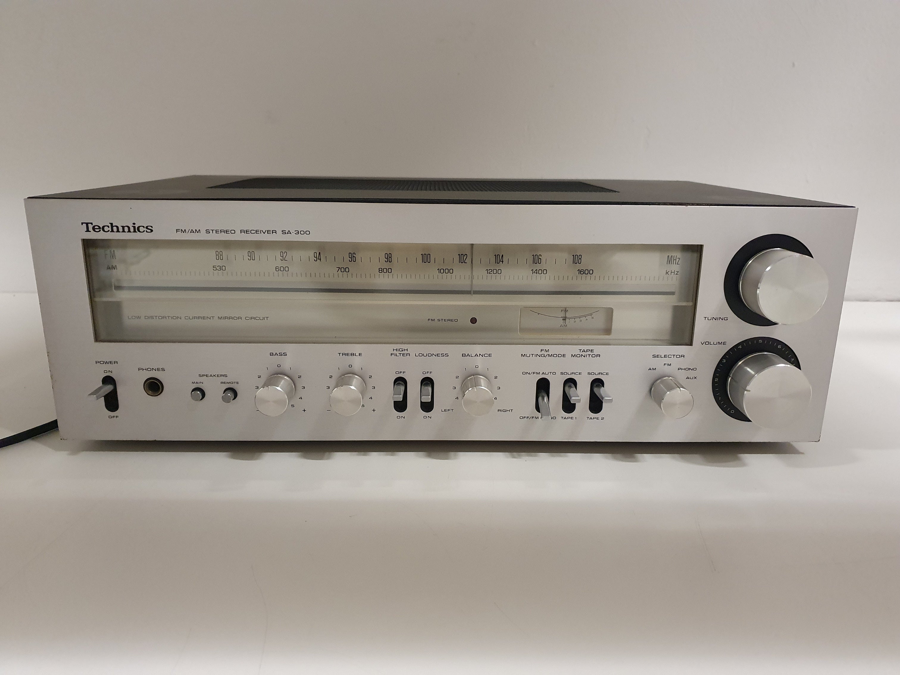 Technics SA-300 stereo-ontvanger - Onderhoud/Revisie van condensatoren/Phono-voorversterker