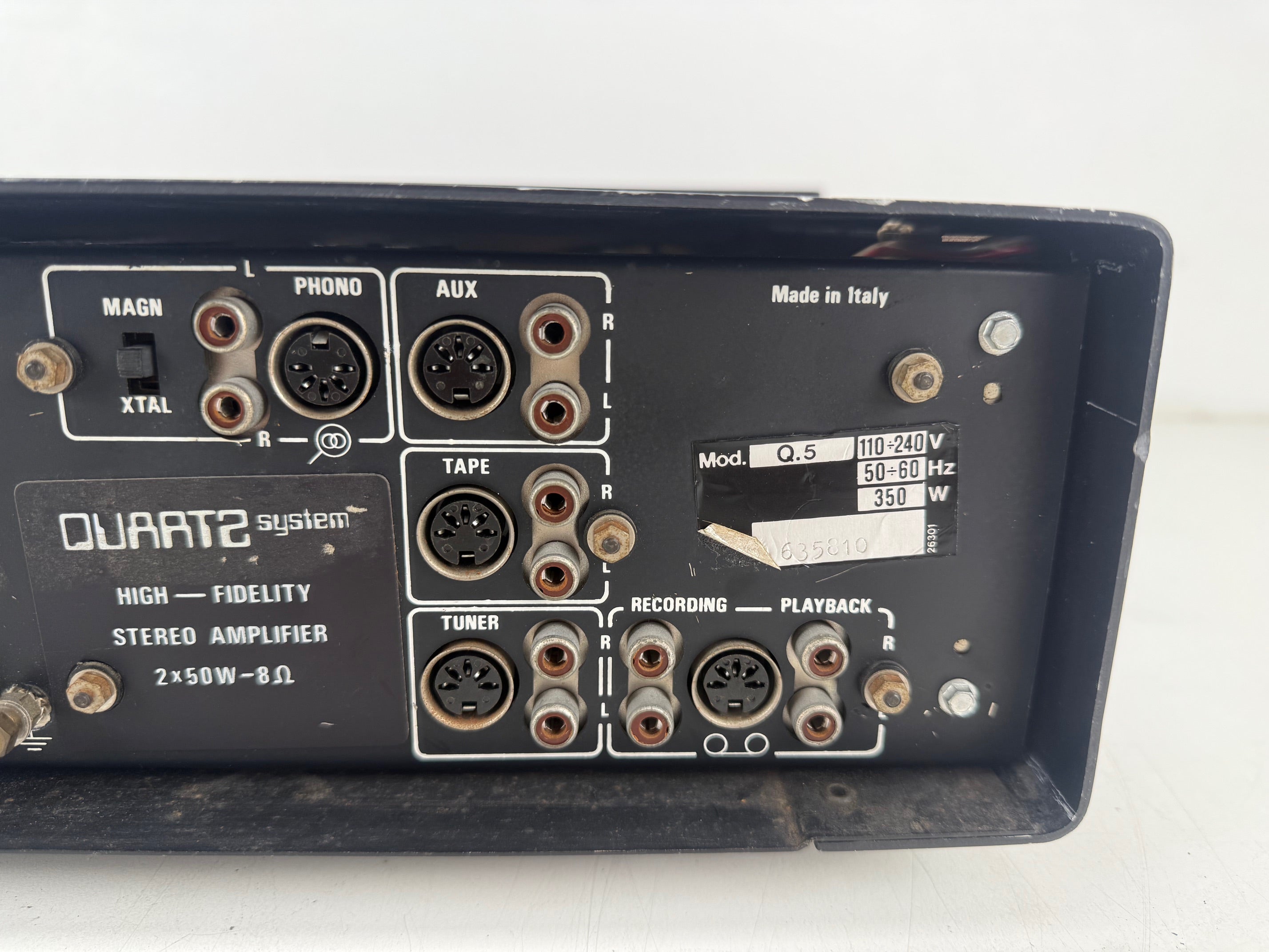 Quartz Systems Q5 stereo geïntegreerde versterker - onderhoud uitgevoerd