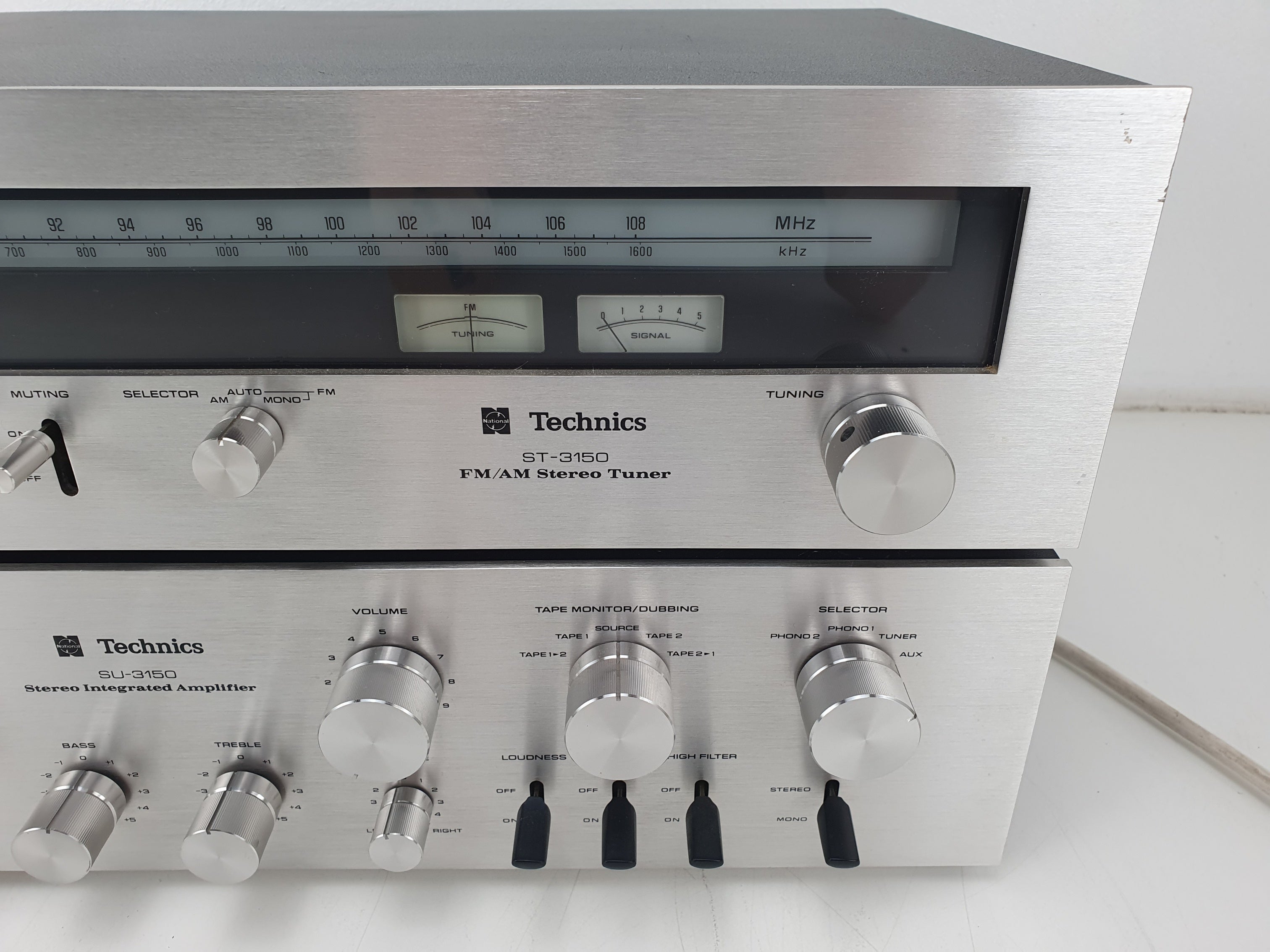 Technics SU-3150 geïntegreerde versterker - ST-3159 tuner - Mooie set
