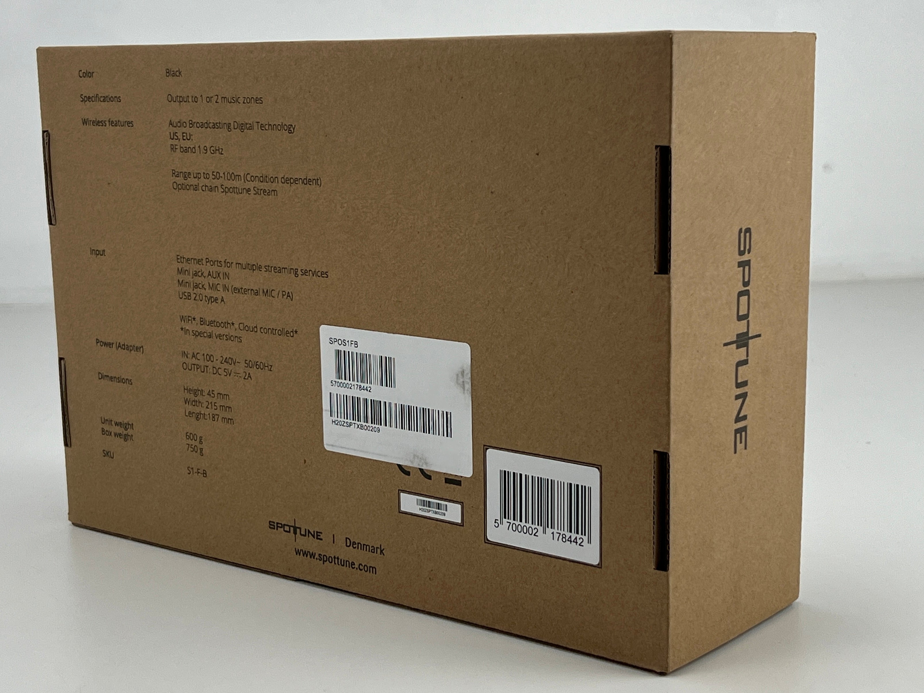 Spottune STREAM S1 - Wireless Audio Transmitter