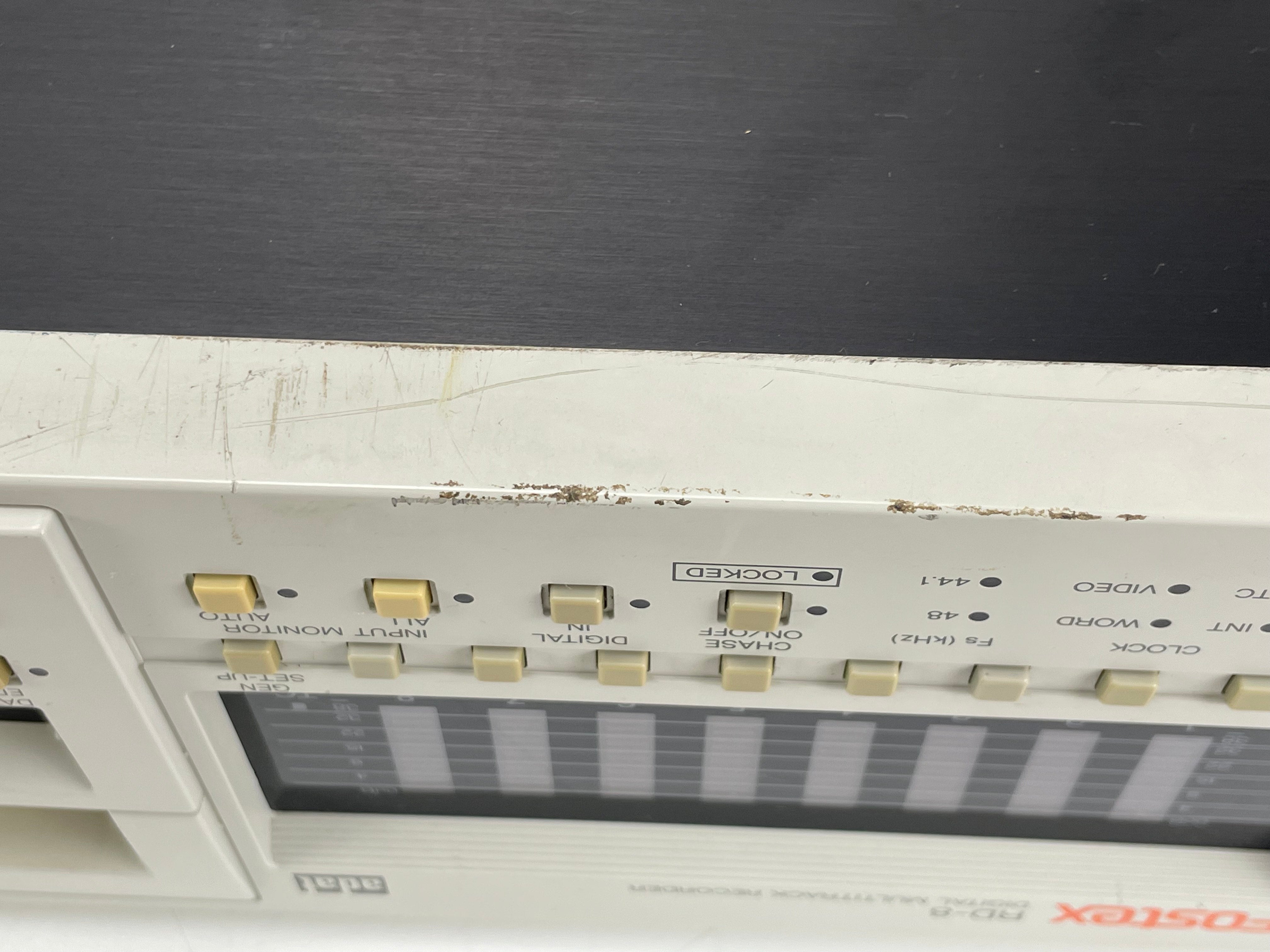 Fostex RD-8 ADAT 8-sporen digitale recorder – inclusief handleiding en 2 nieuwe ADAT-cassettes