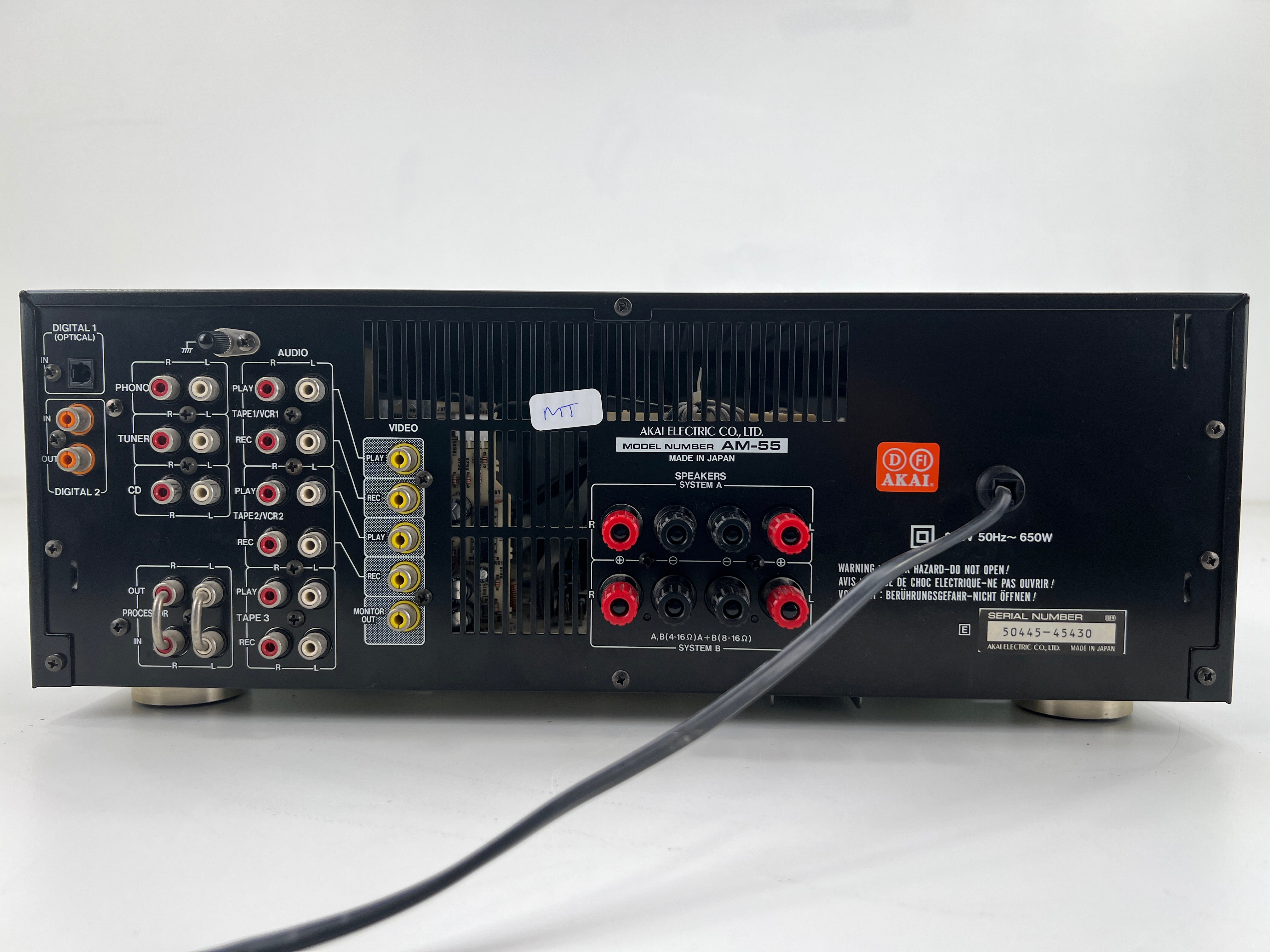 Akai AM-55 - Stereoversterker