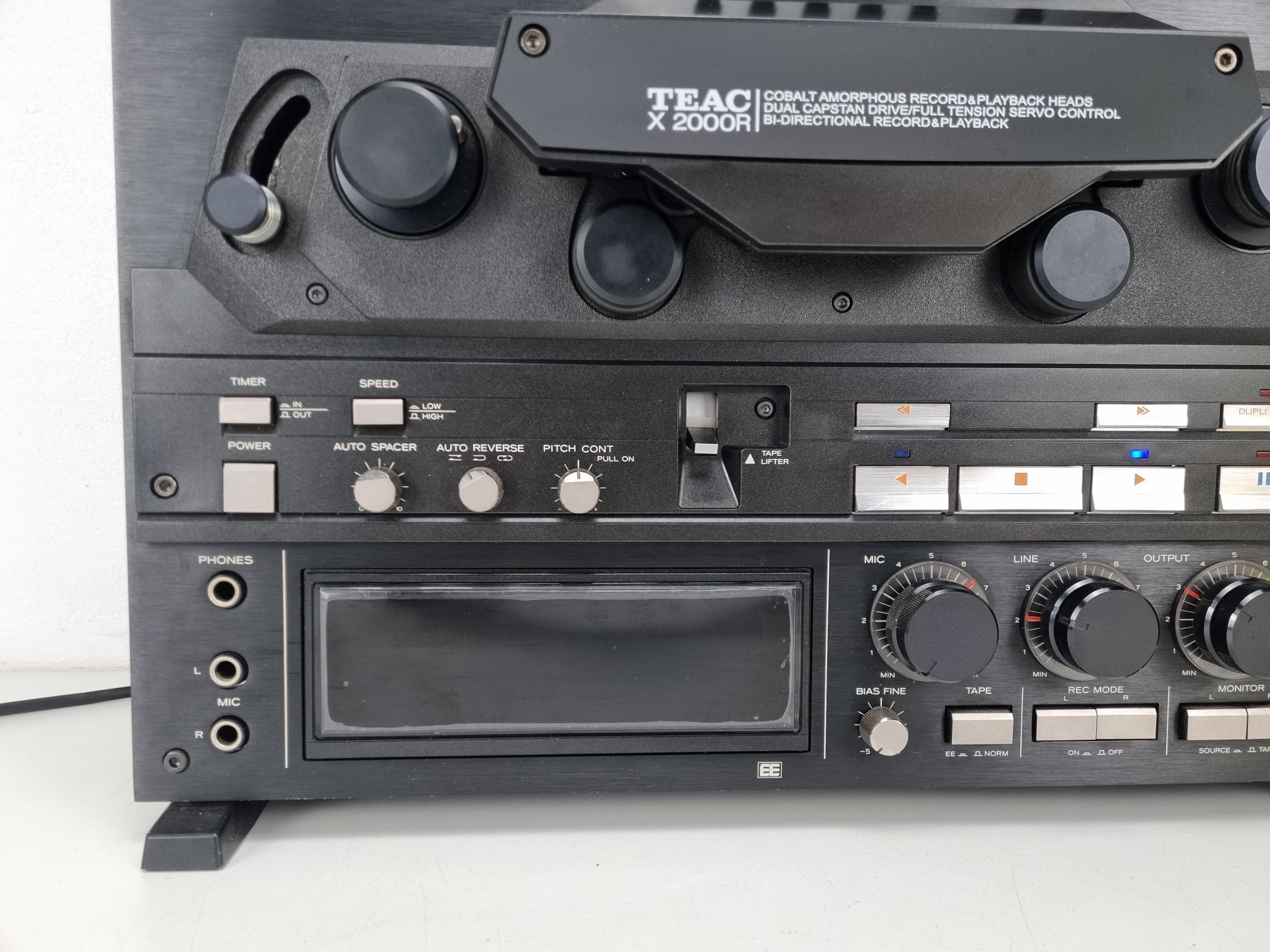 TEAC X 2000R 1/4 inch 26 cm bandrecorder - Volledig nagekeken