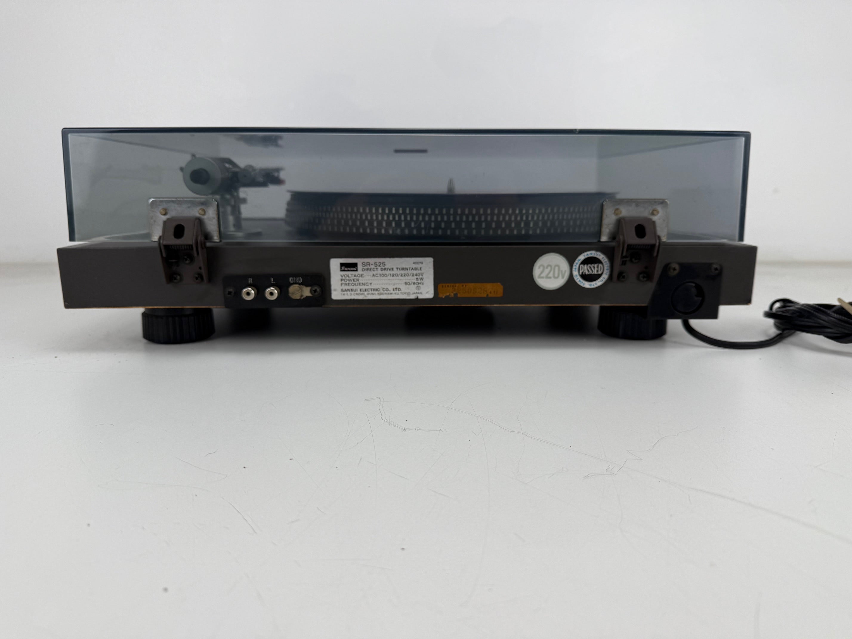 Sansui SR-525 Direct Drive draaitafel