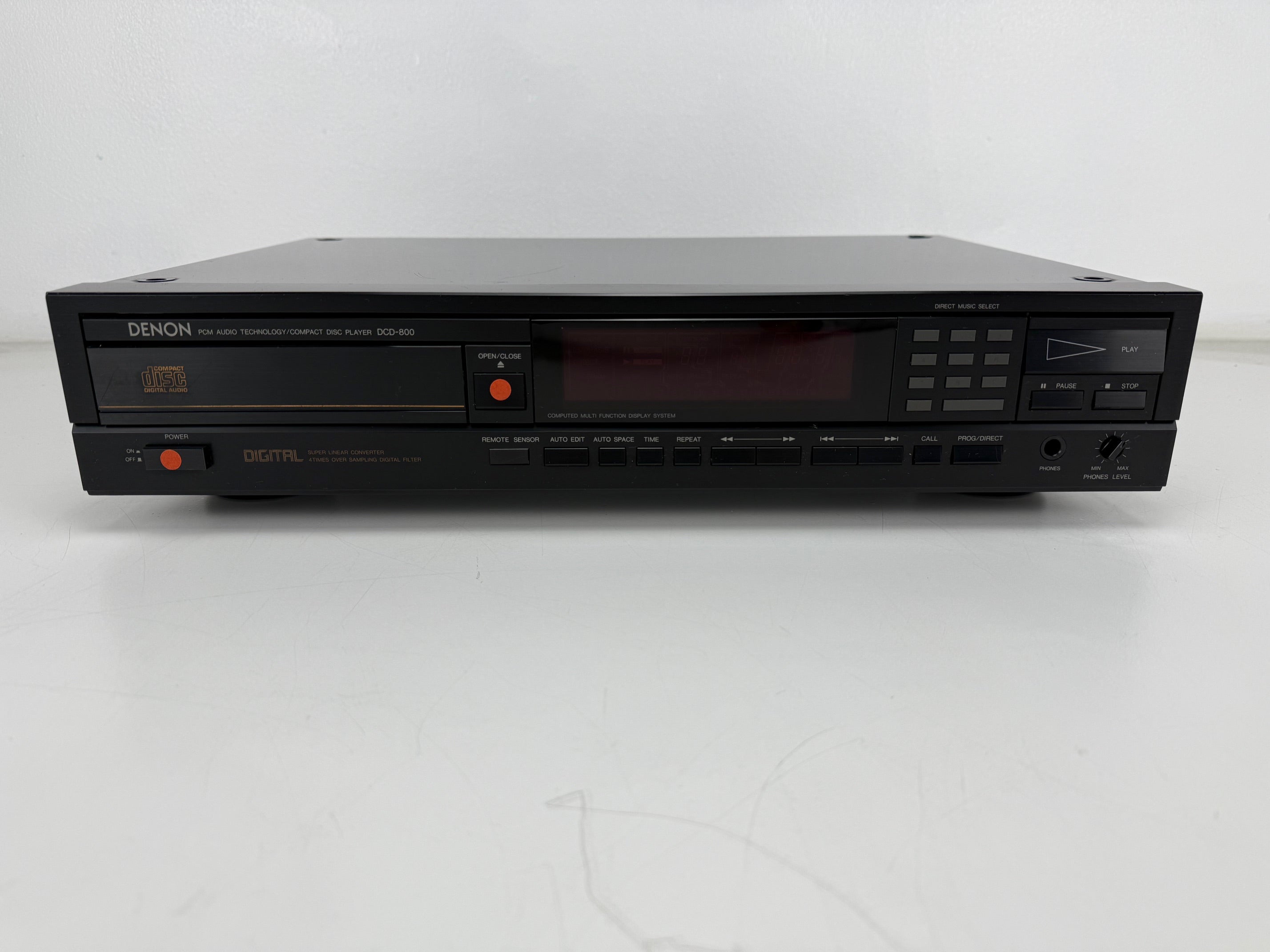 Denon DCD - 800 PCM Audio Technology / Compact Disc-speler
