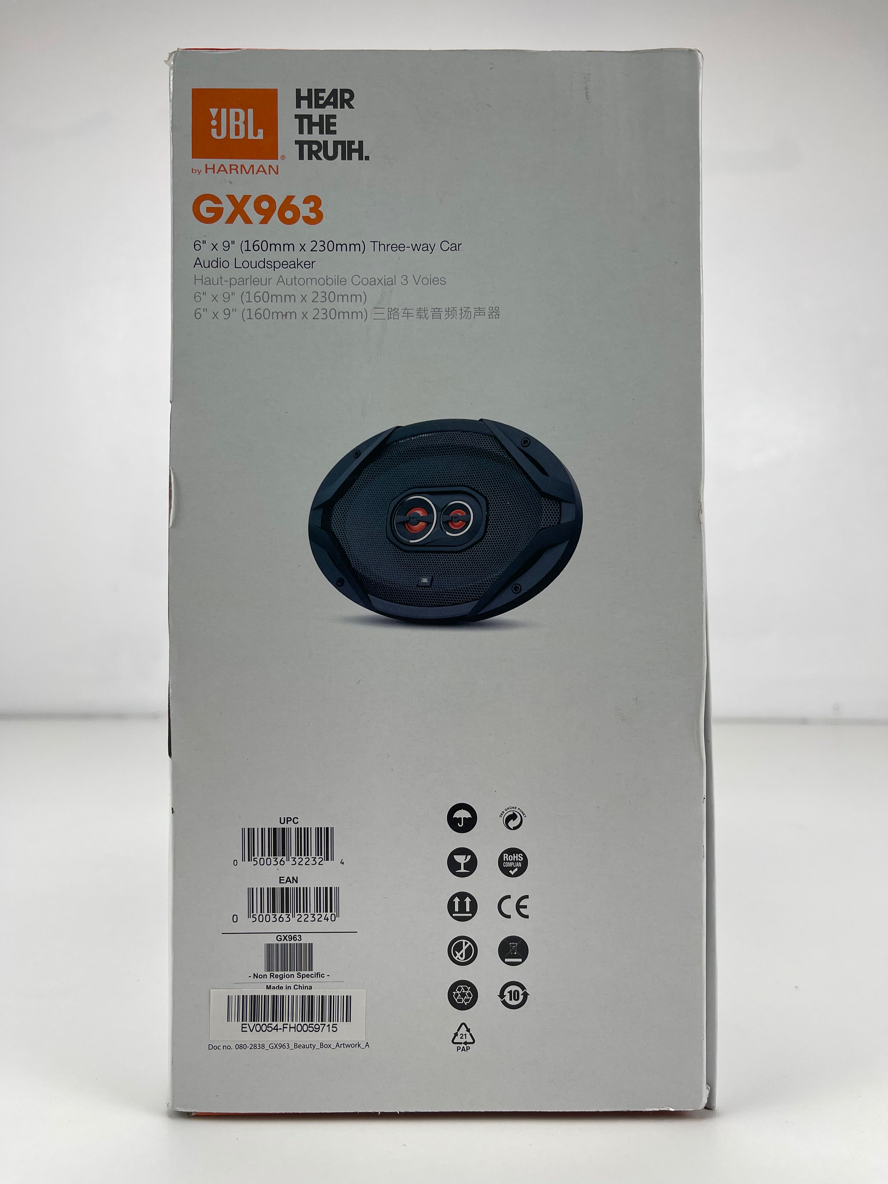 JBL GX 963 - Autoluidsprekers