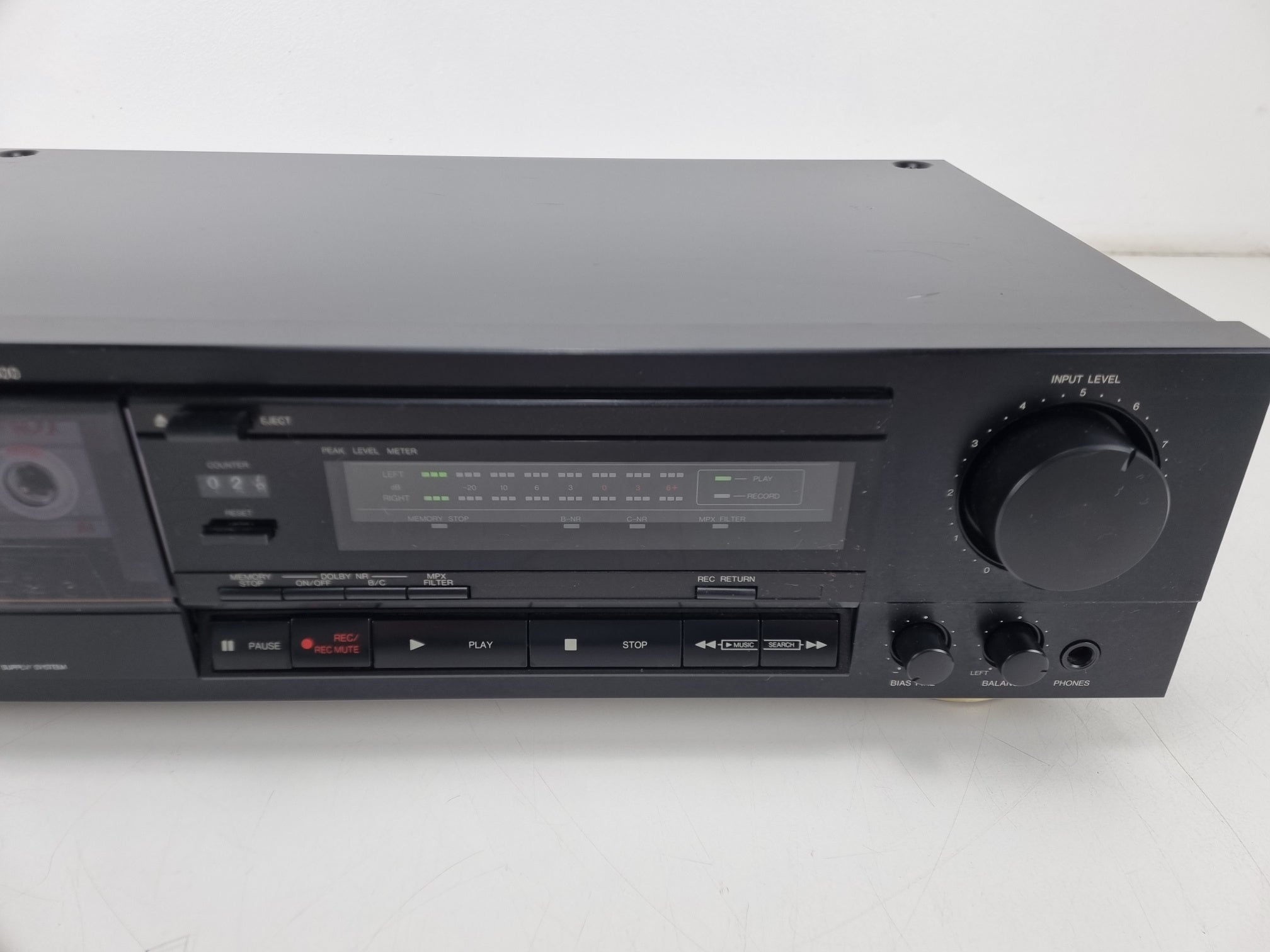 Denon DRM-500 stereo cassettedeck met 2 koppen - Nieuwe riemen