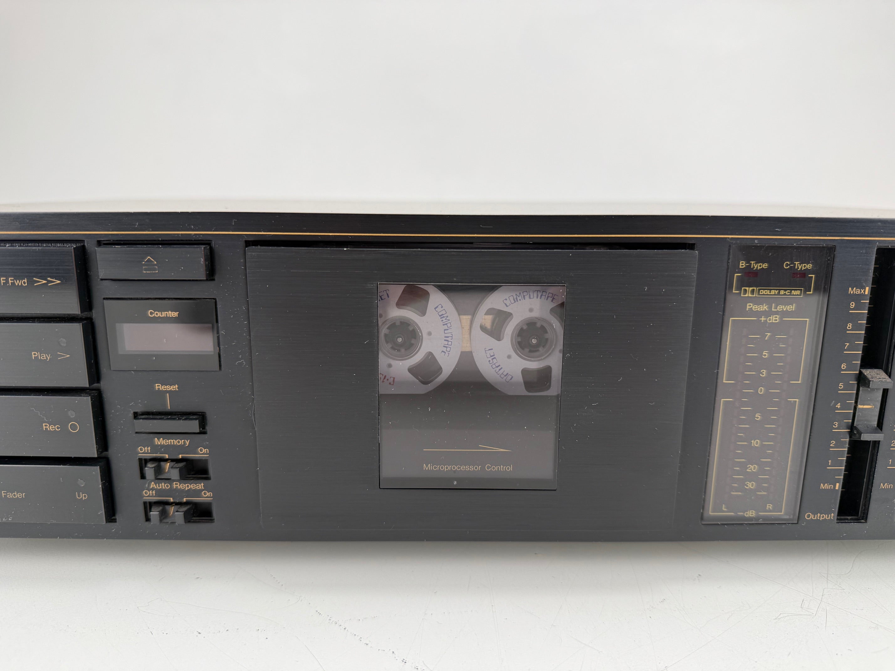 Nakamichi BX-150E stereo cassettedeck met 2 koppen - Onderhoud uitgevoerd