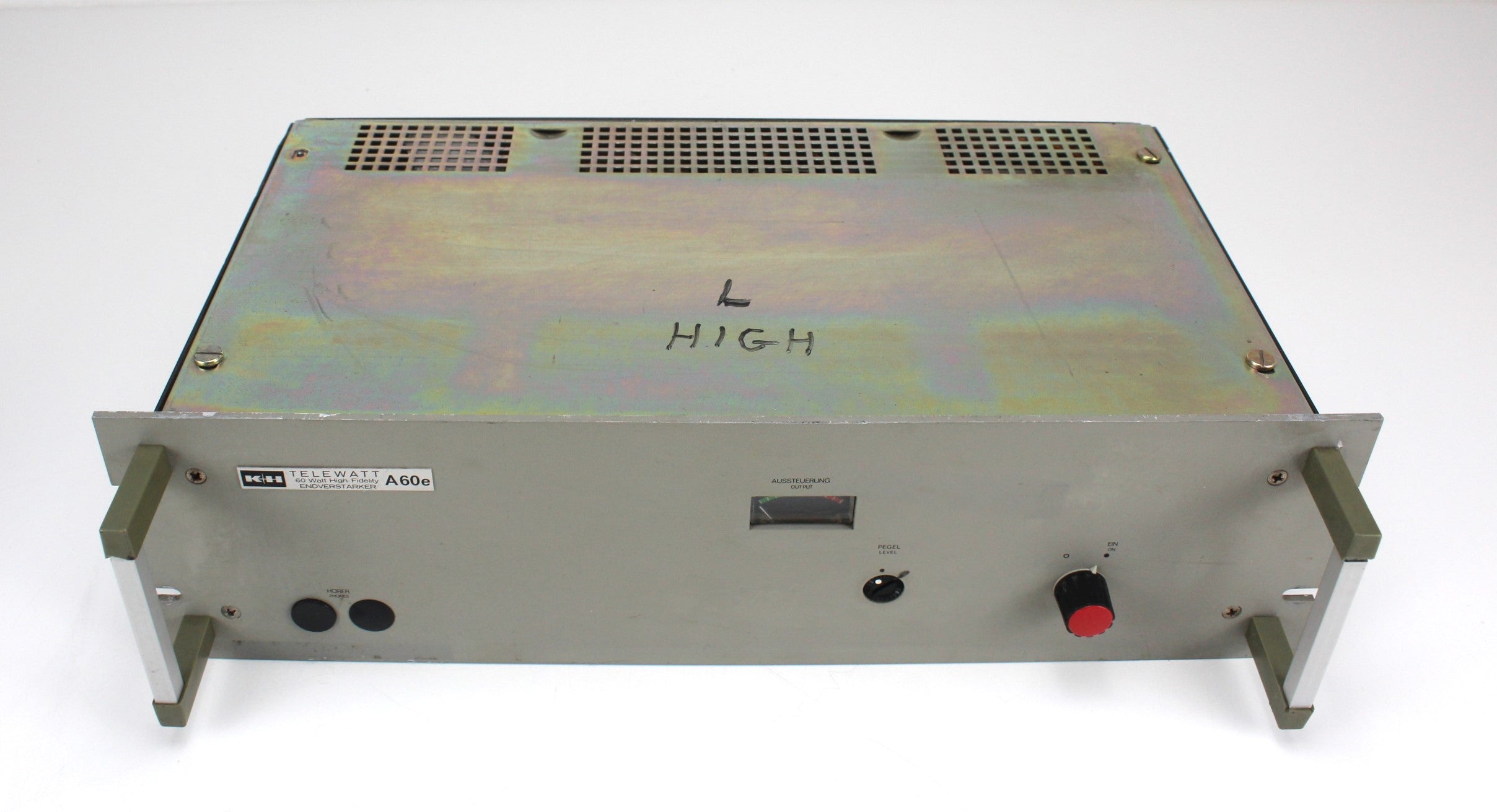 Klein & Hummel Telewatt A60E hi-fi MONO eindversterker