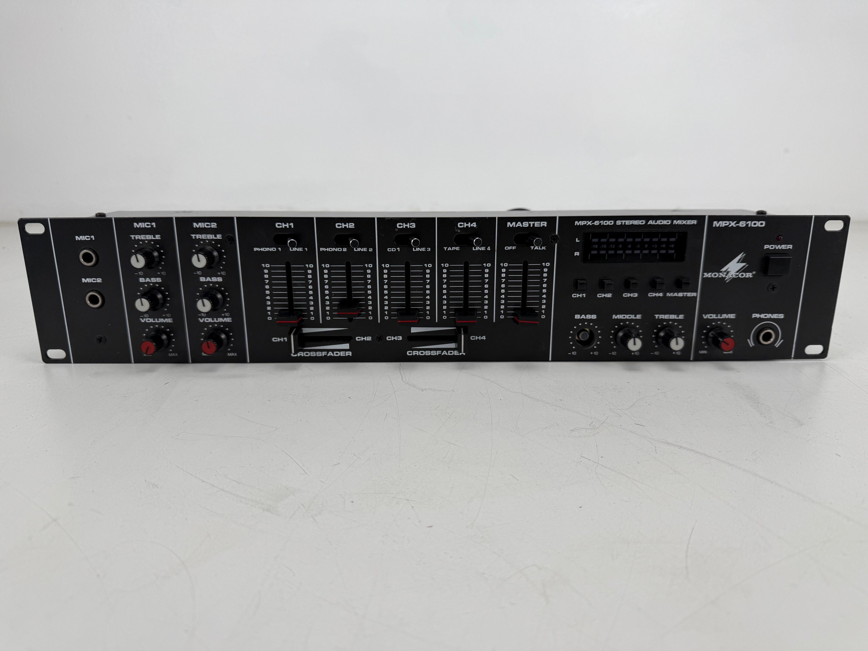Monacor MPX - 6100 Stereo Audiomixer