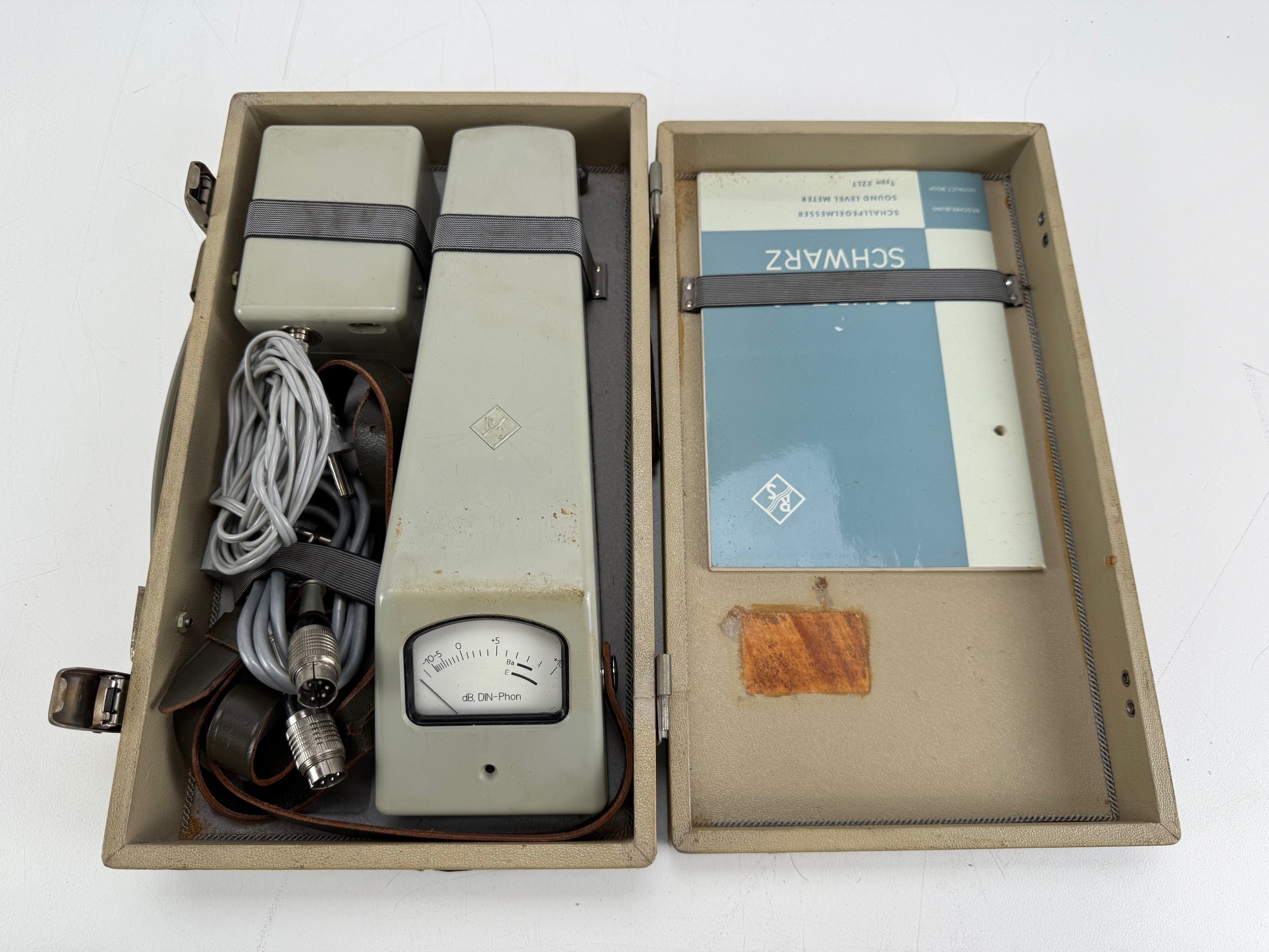 Rohde & Schwarz Schallpegelmesser EZLT BN 4513 met handleiding en doos