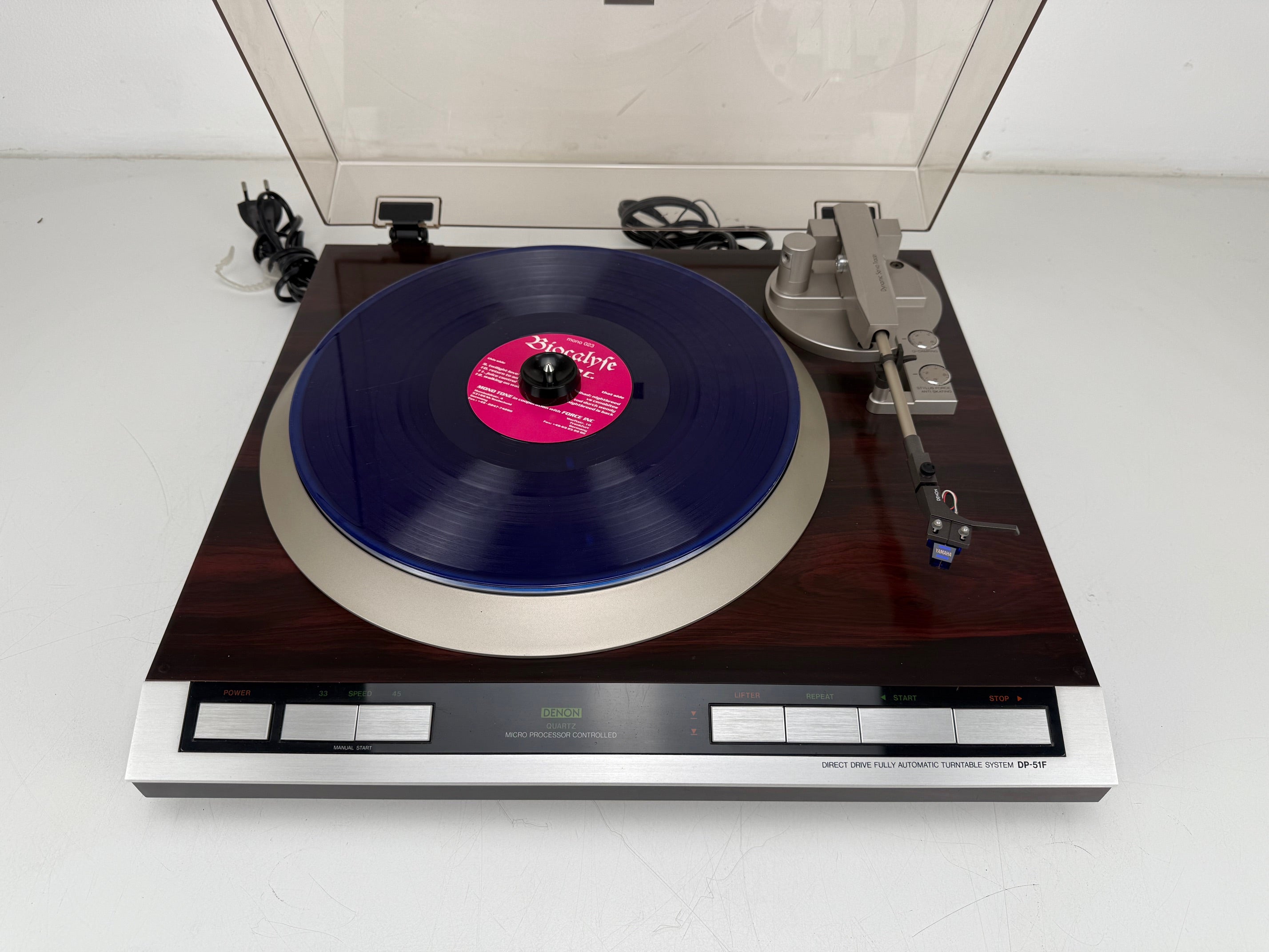 Denon DP-51F Direct Drive Fully Automatic Turntable System - Yamaha MC-3