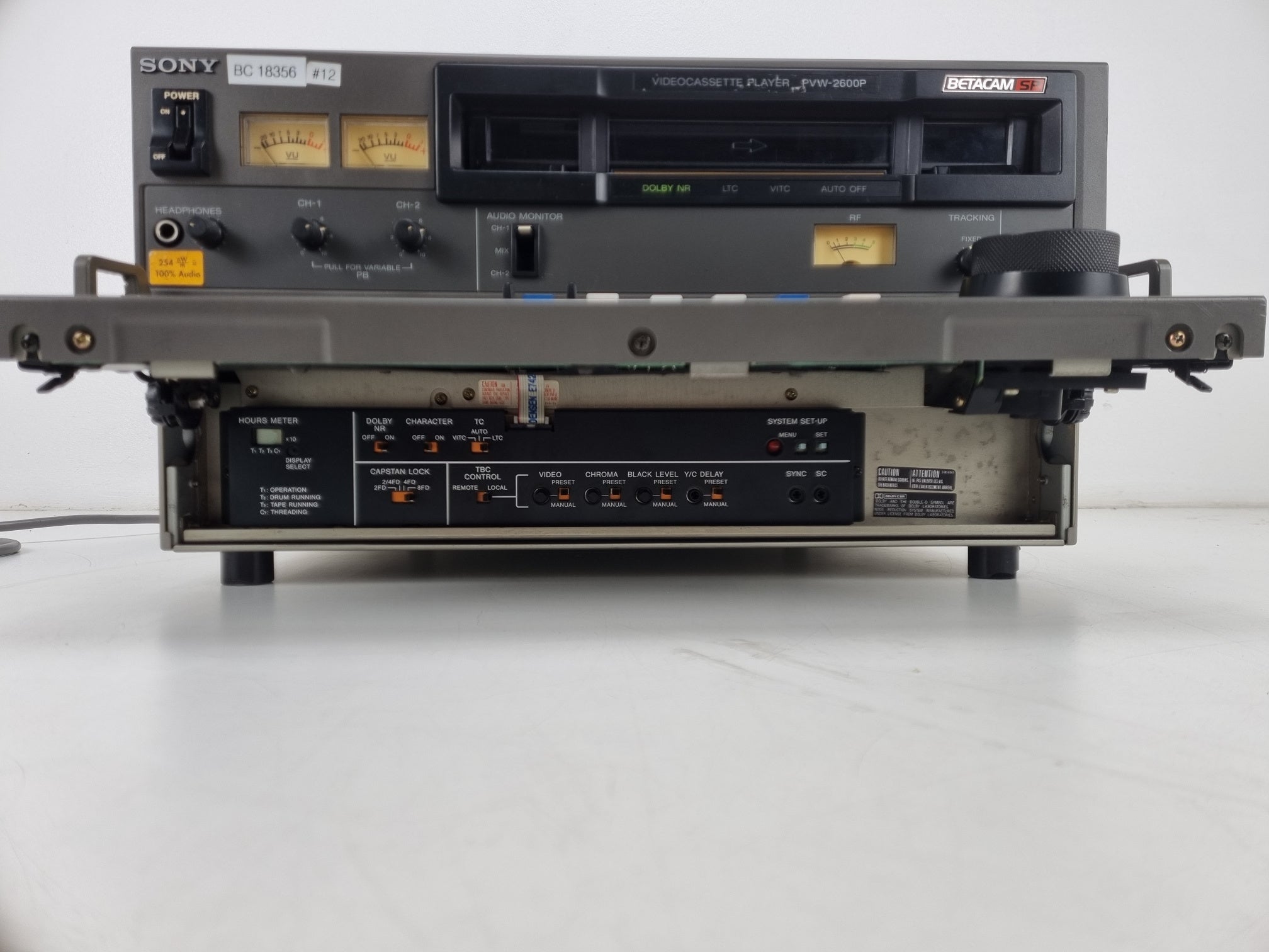 Sony PVW-2600P - BetacamSP Videorecorder - Completely Recaped and Serviced