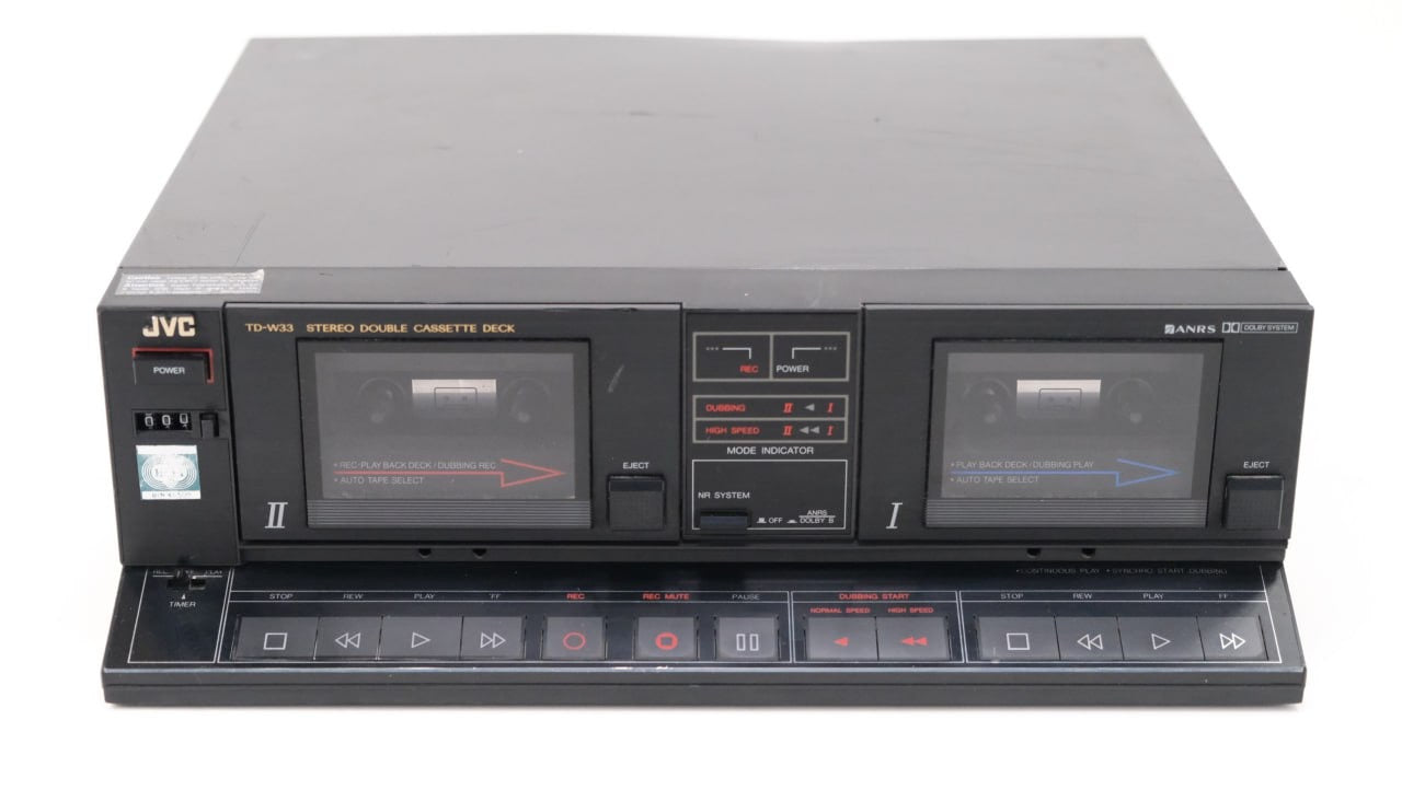 JVC TD-W33 - Cassette Deck