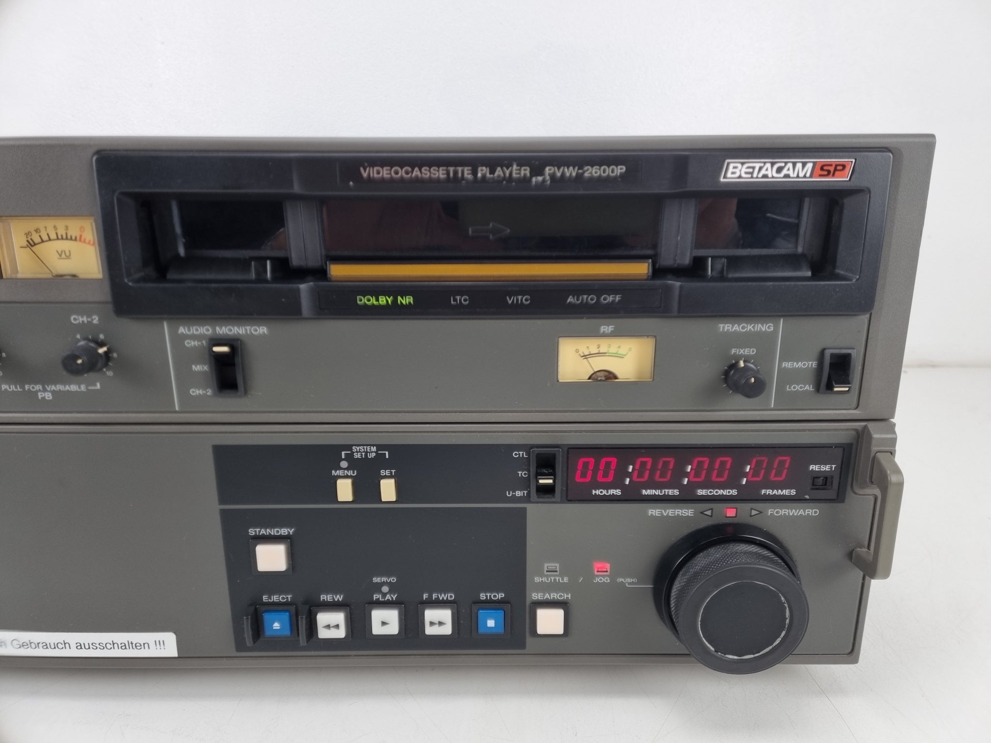 Sony PVW-2600P - BetacamSP Videorecorder - Completely Recaped and Serviced