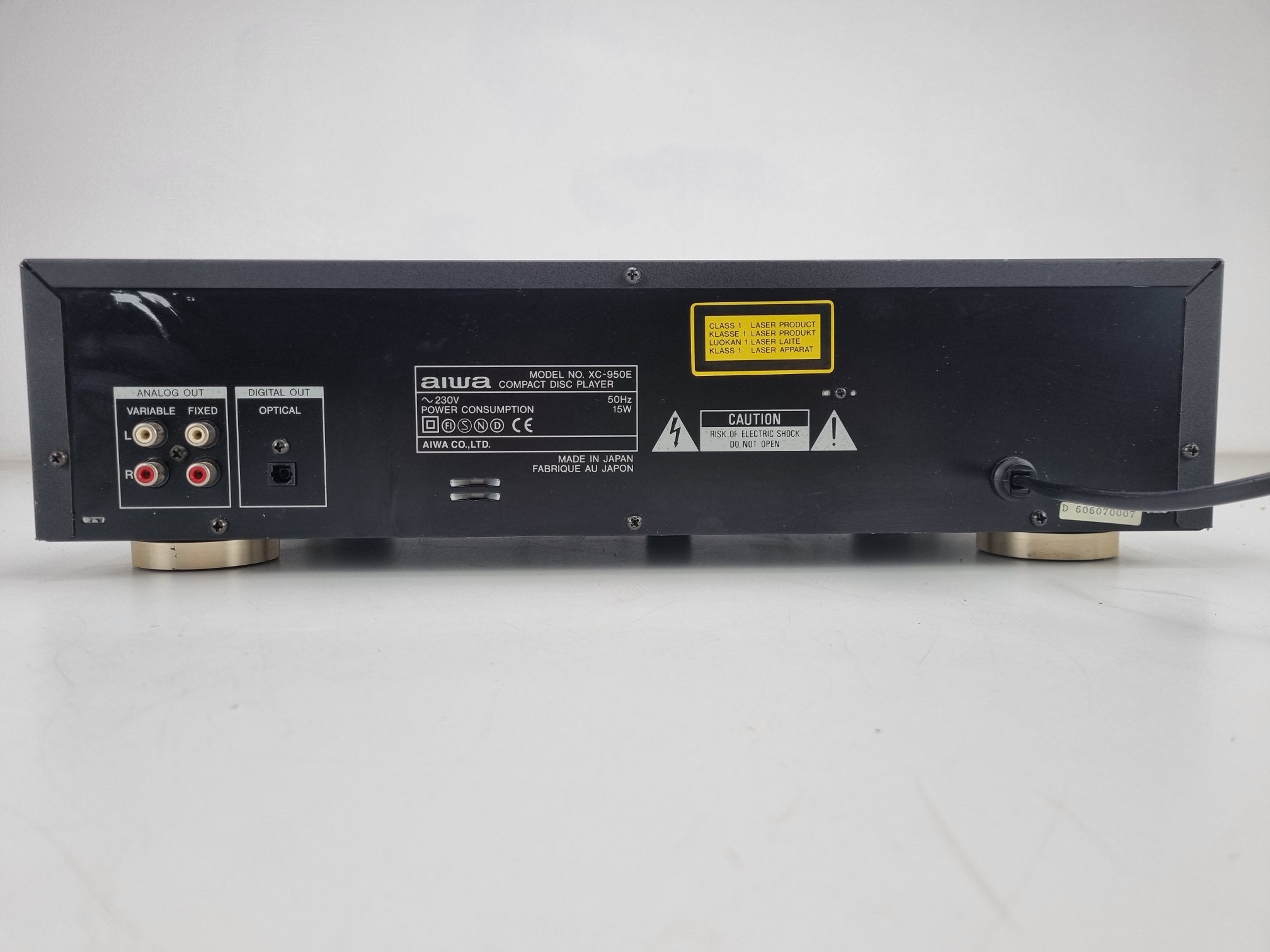 Aiwa XC-950 cd-speler - Werkt niet