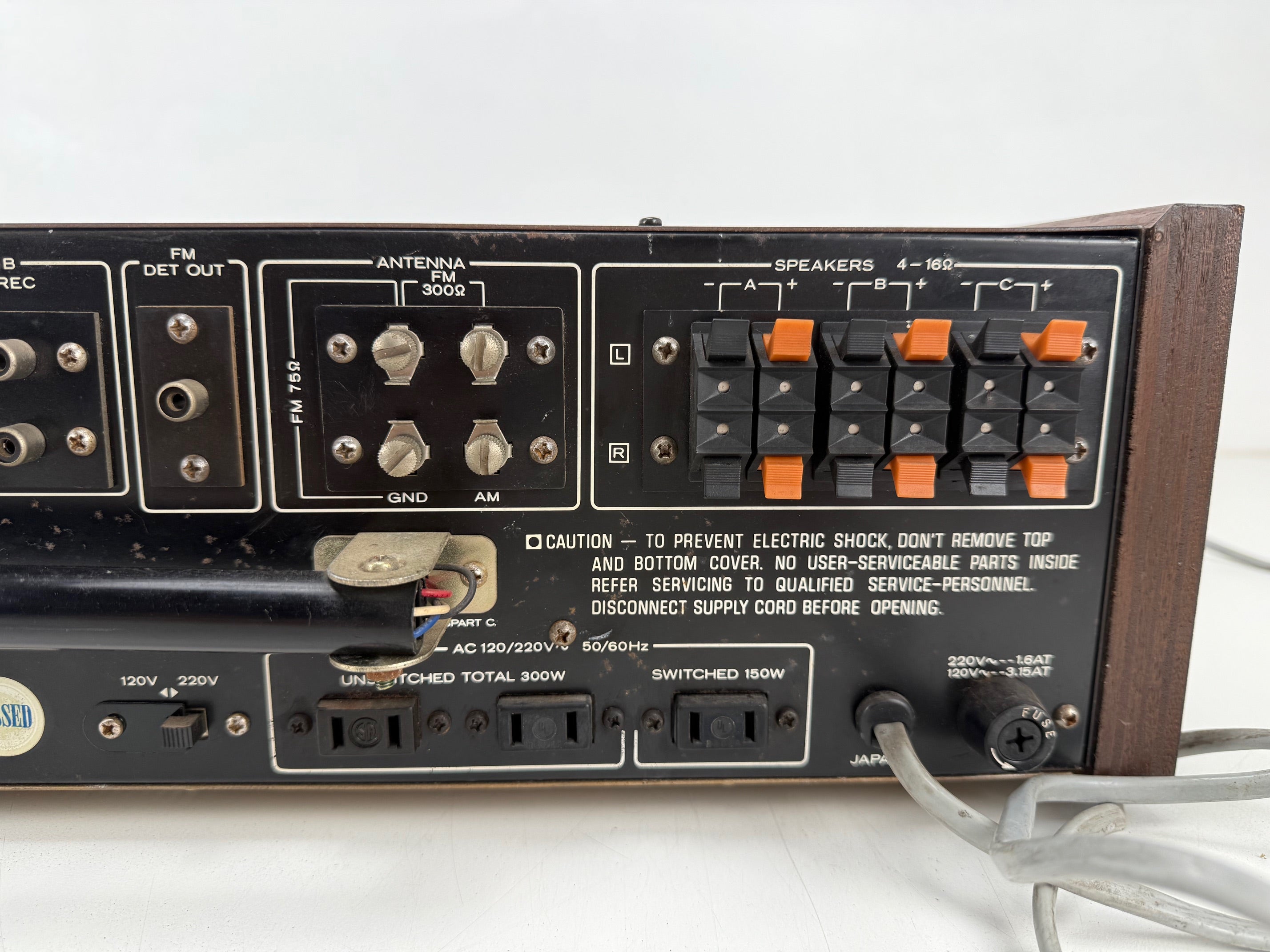 Kenwood KR-5400 Solid State AM/FM stereo-ontvanger - Onderhoud uitgevoerd