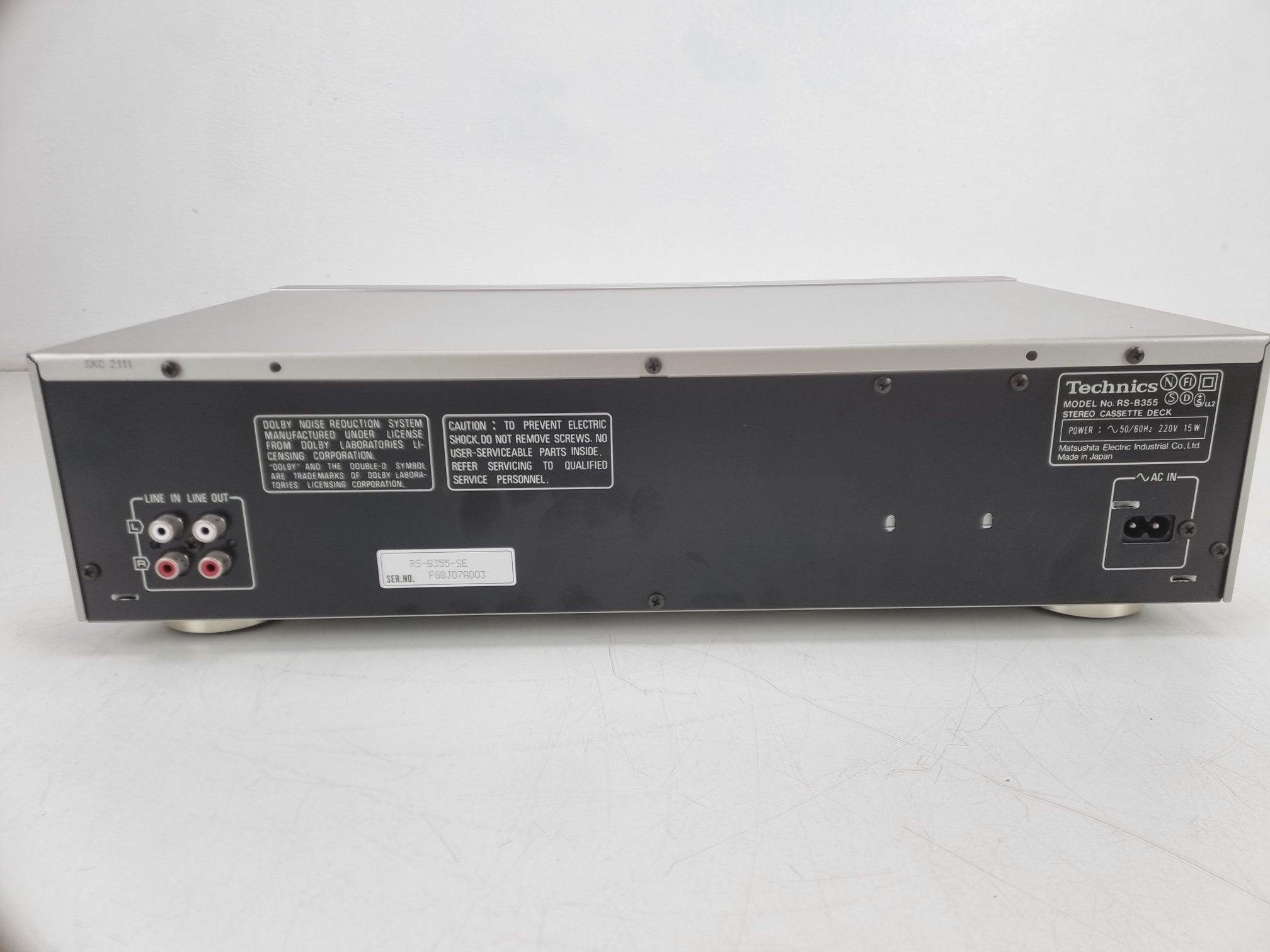 Technics RS-B335 -  Heads Cleaned - Nice and Clean condition