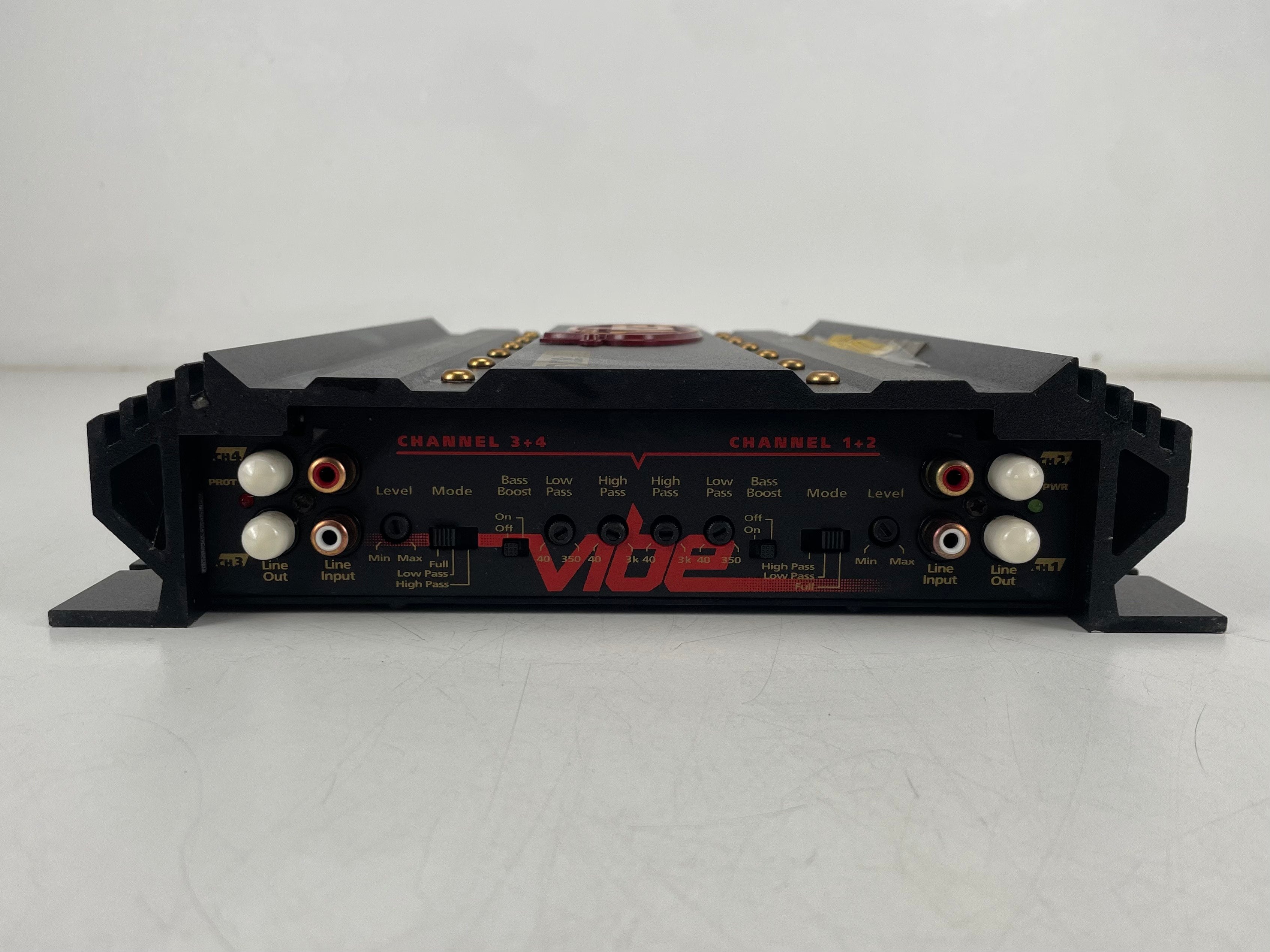 Lanzar VIBE410 4-Channel Car Amplifier