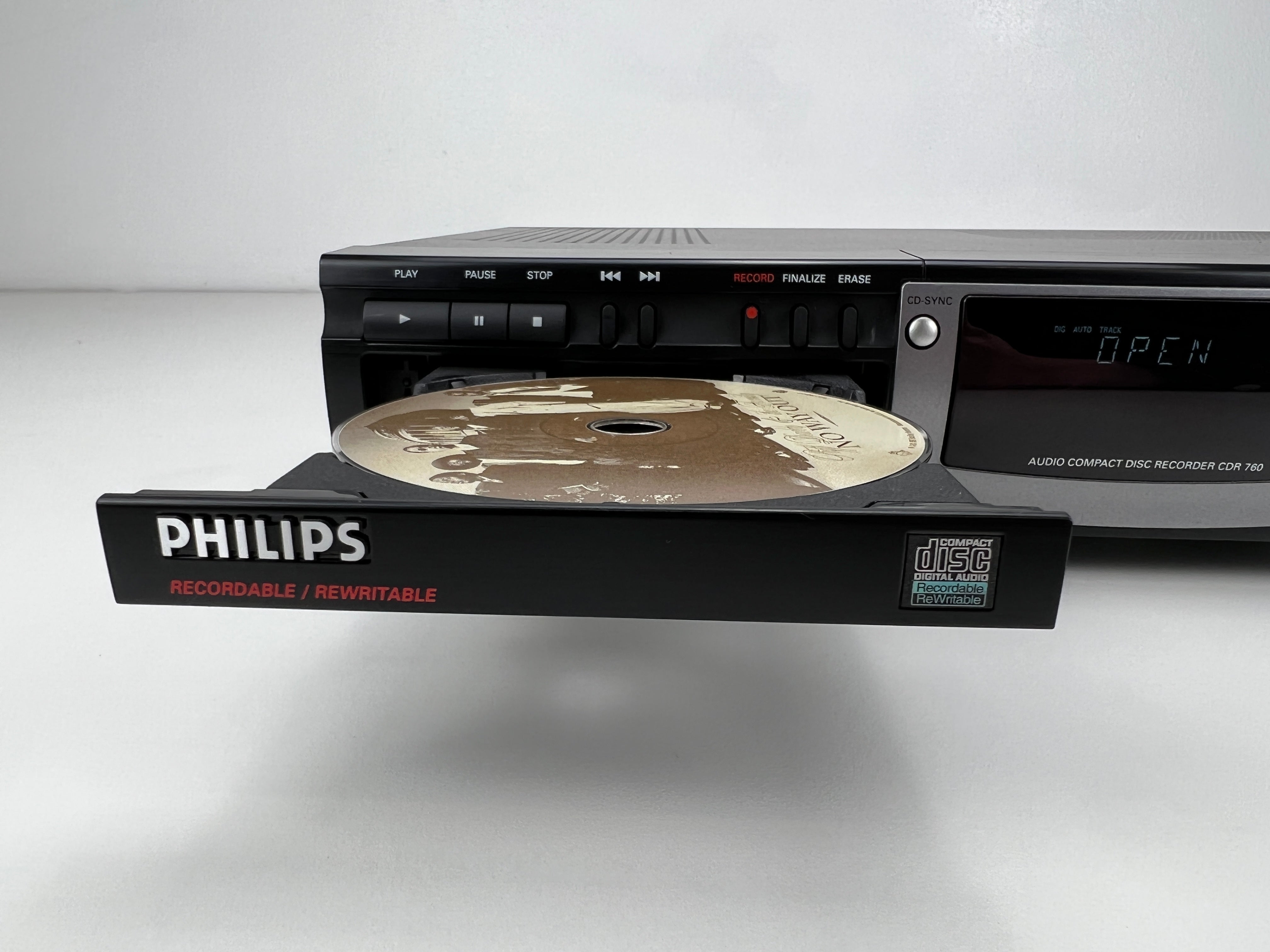 Philips CDR-760 - CD-speler/recorder