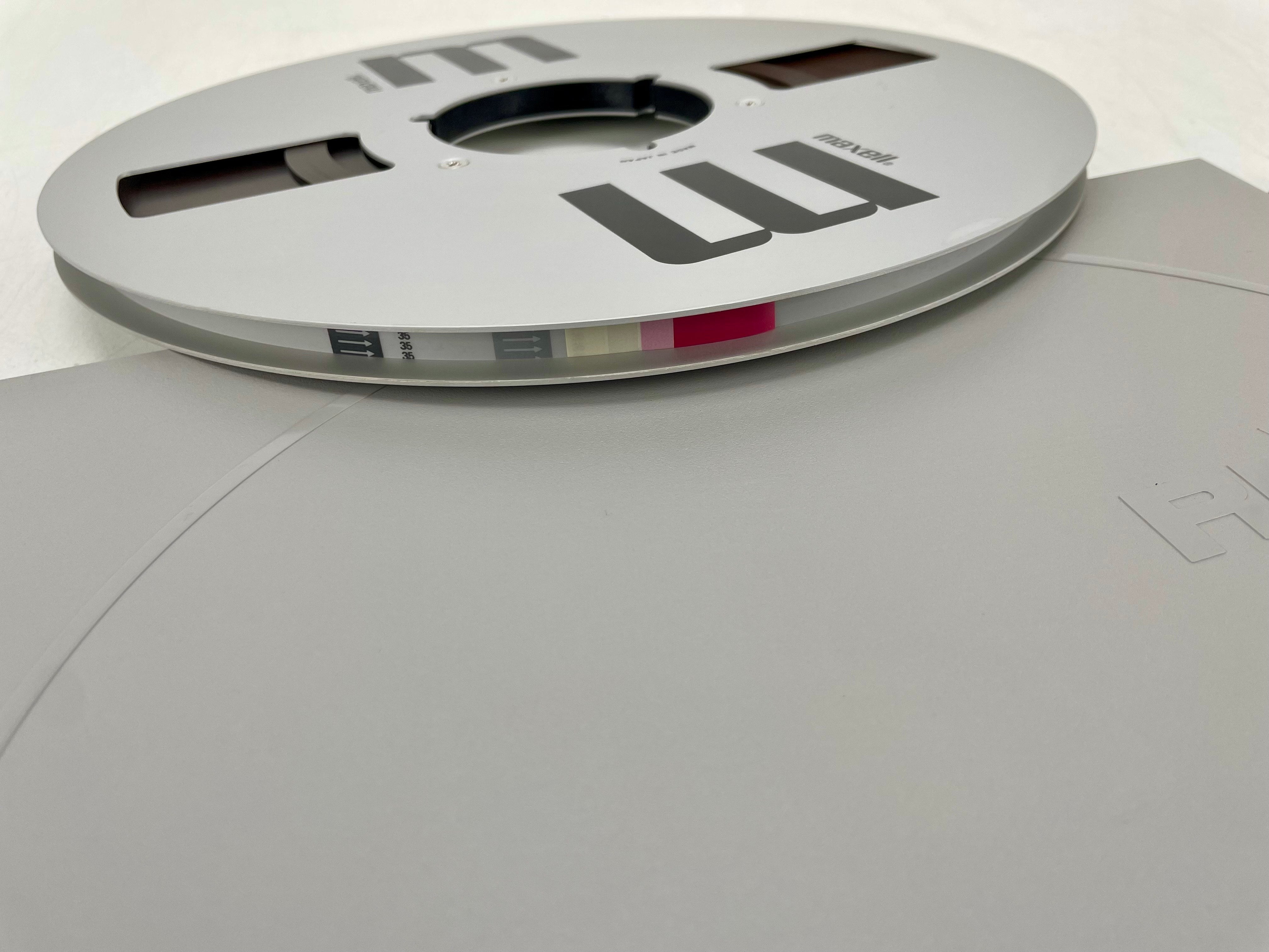 Maxell 1.4'' NAB Metal Reel - Audio tape - Looks new (No.3)