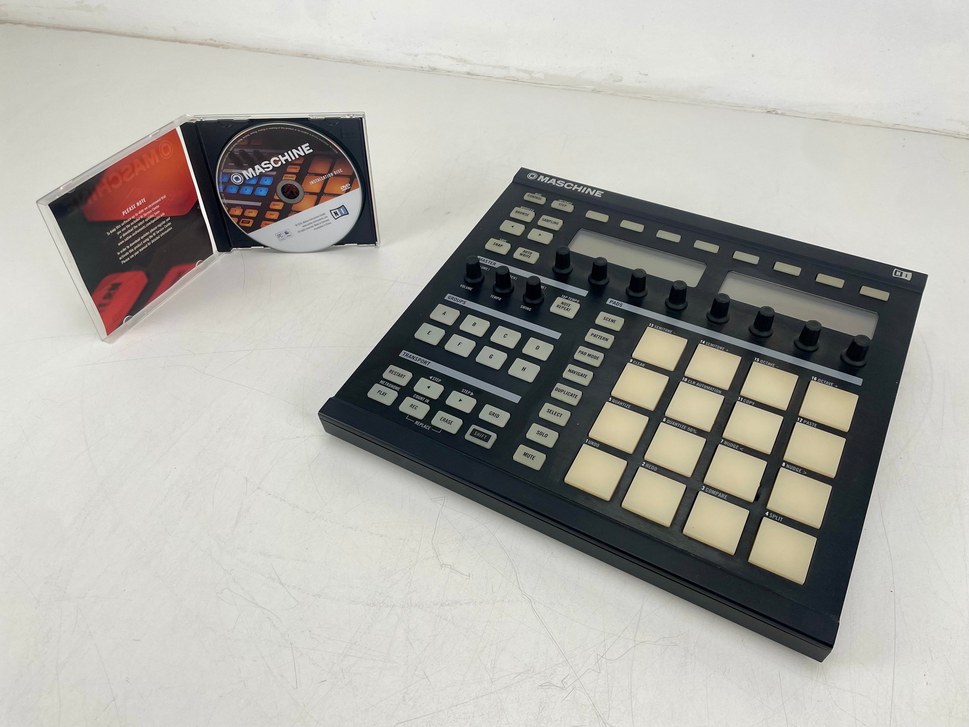 Native Instruments Maschine-Drumcomputer With CD - MK1 - Midi controller