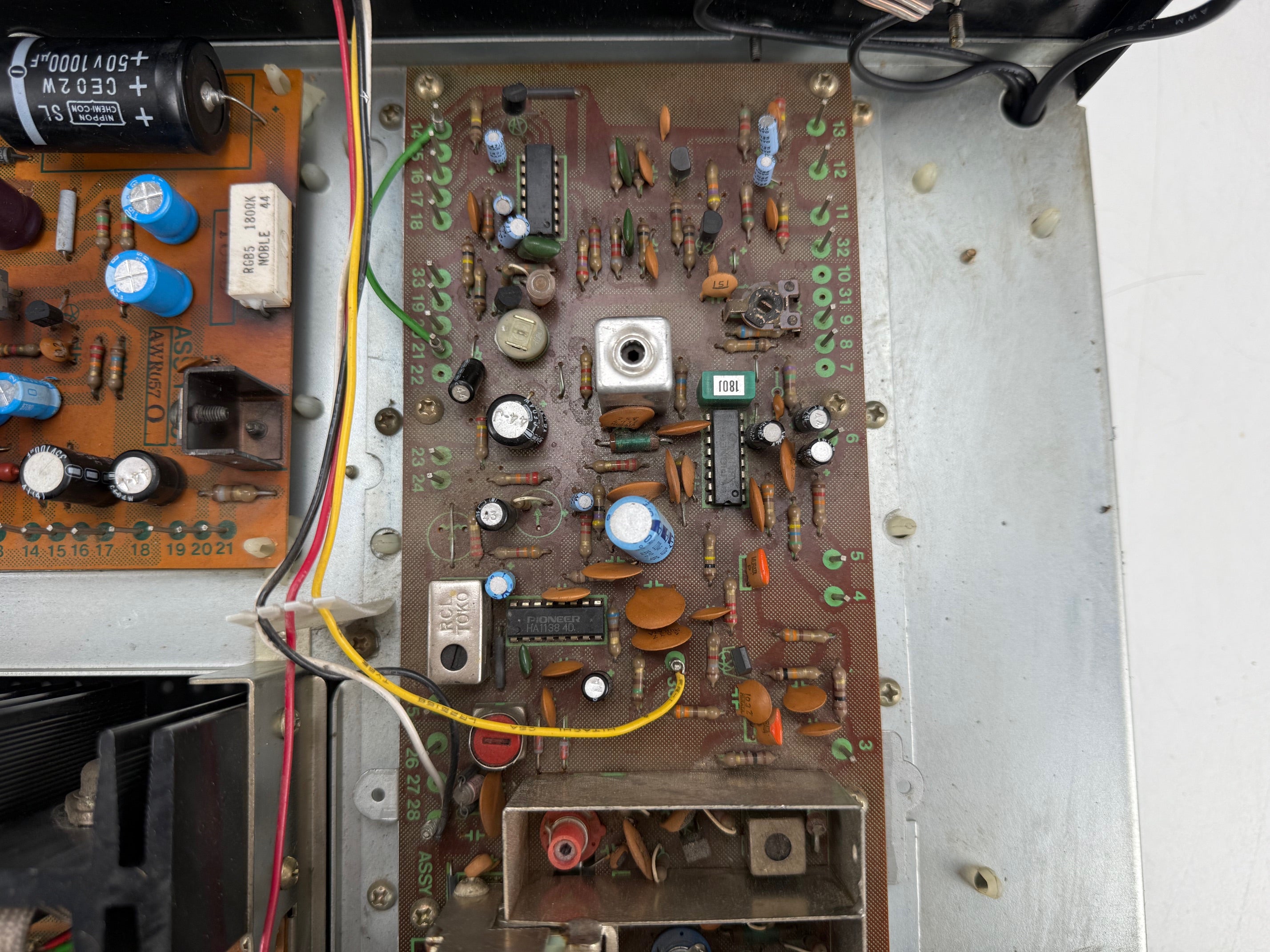 Pioneer SX-737 Stereo Receiver - Recapped