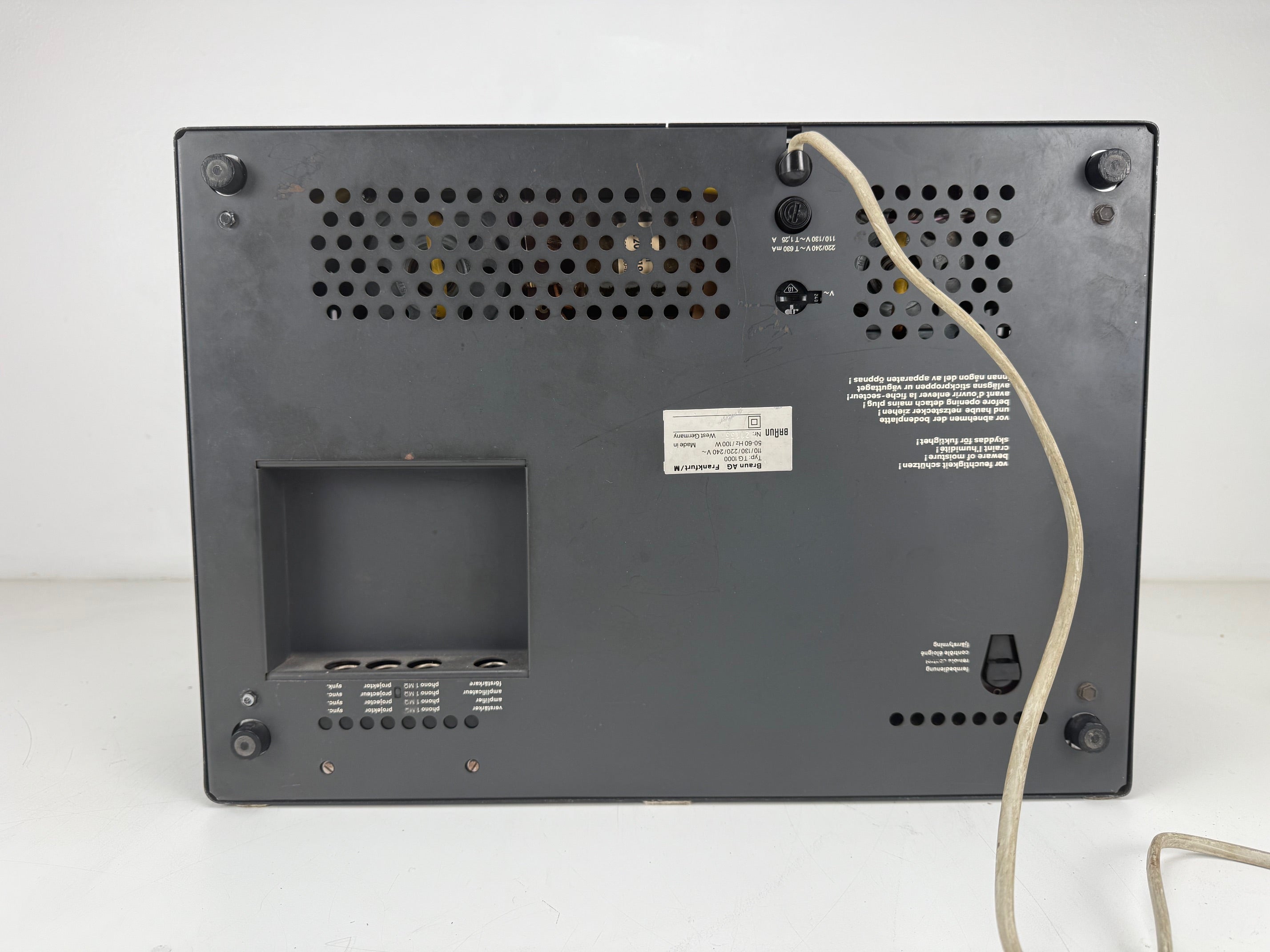 Braun TG 1000/4 Stereo 1/4''  Tape Deck - Serviced