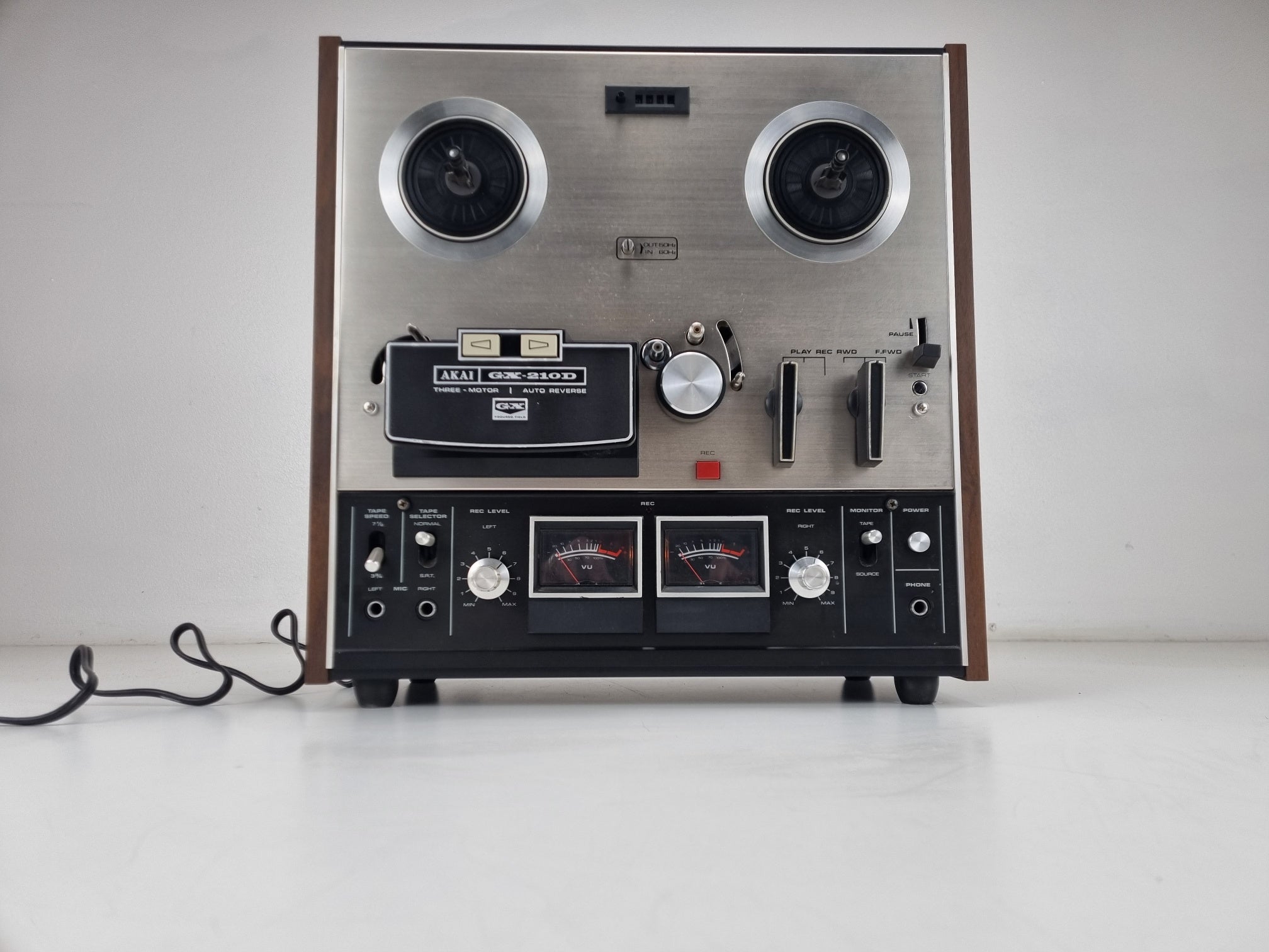 Akai GX-210D - 1/4'' 18 cm bandrecorder - In goede staat