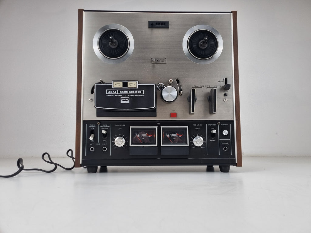 Akai GX-210D - 1/4'' 18 cm reel to reel recorder - Nice Condition