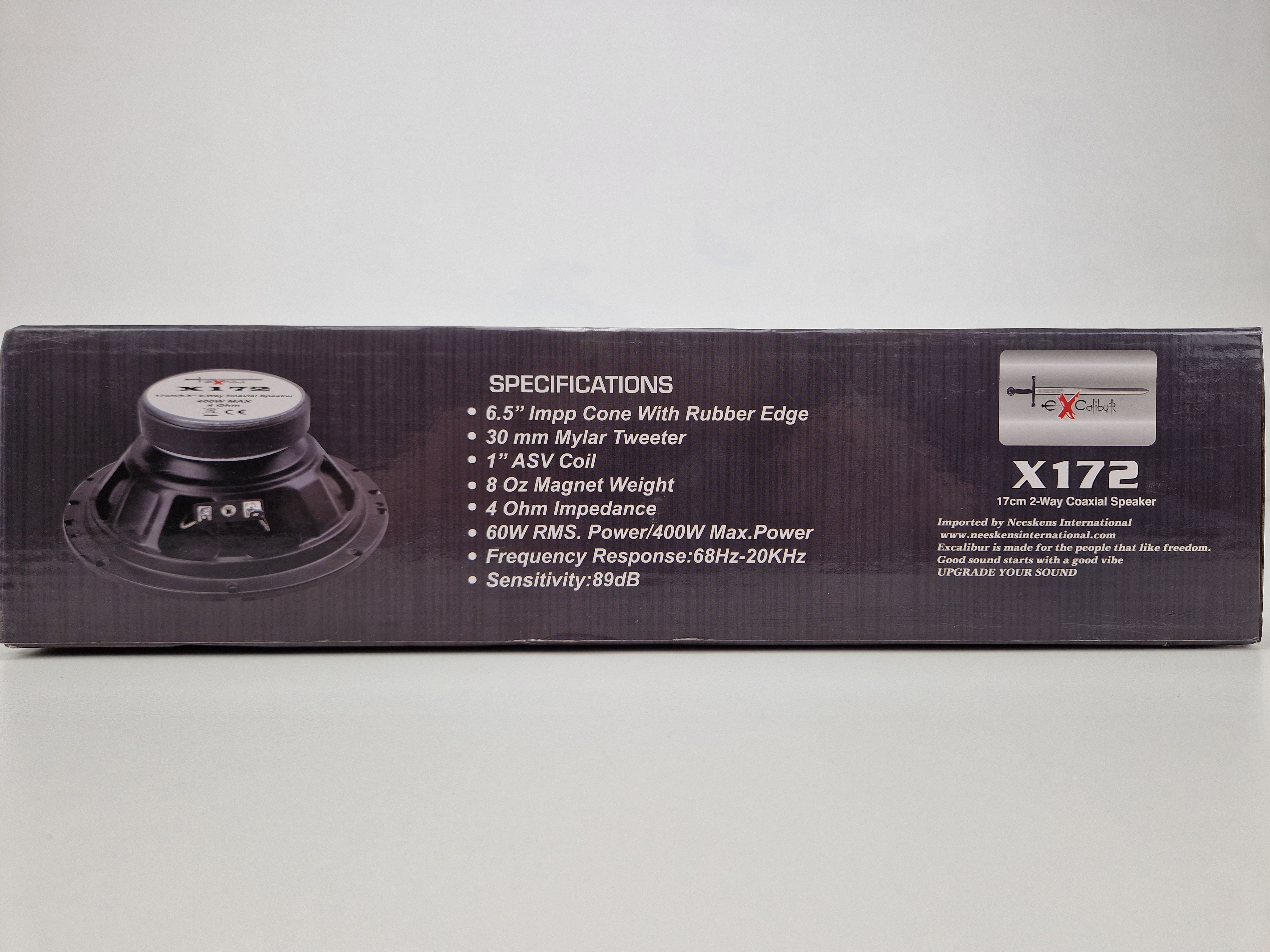 Excaliber X172 - Car Speakers