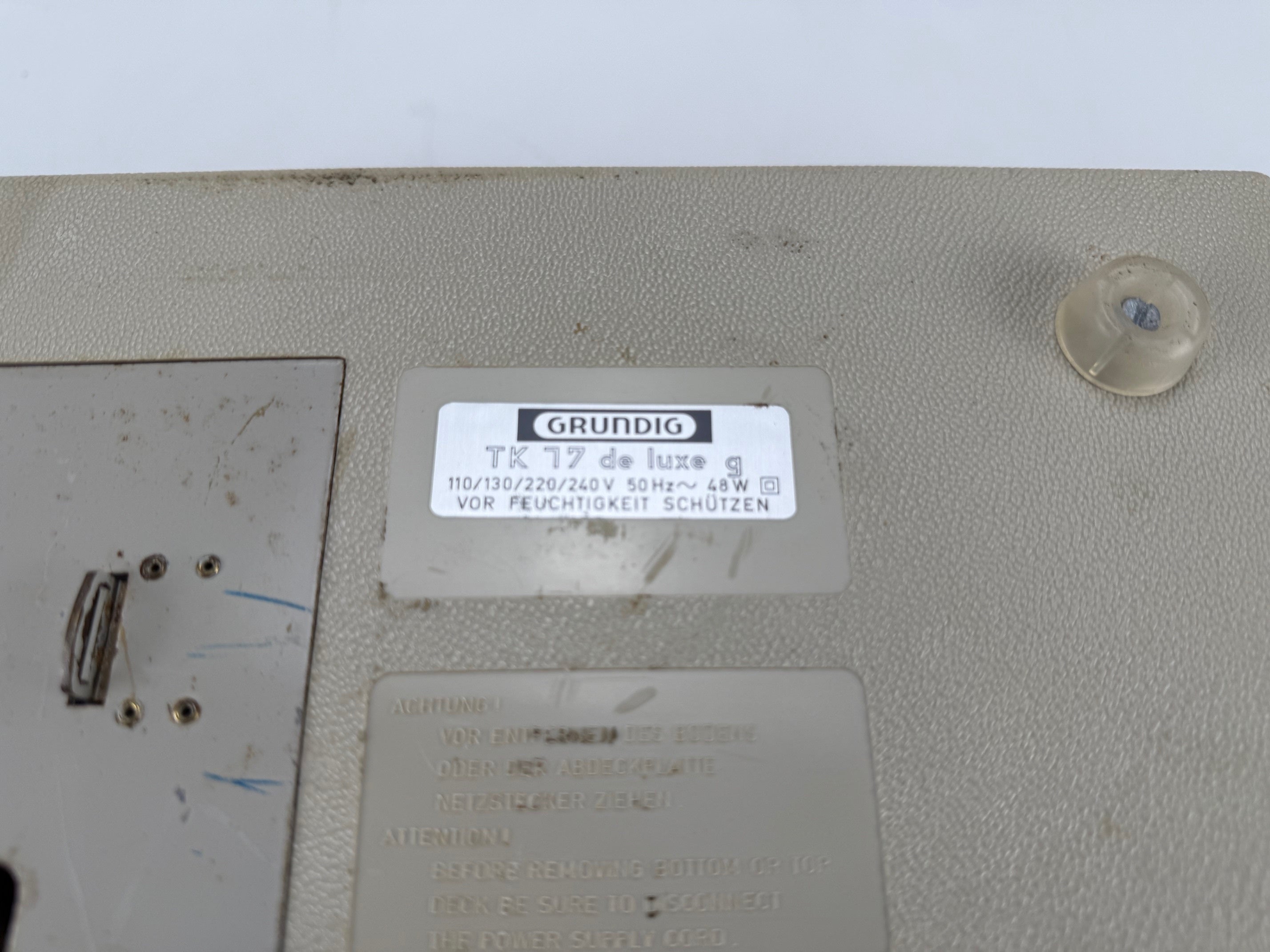 Grundig TK 17 De Luxe G Recorder