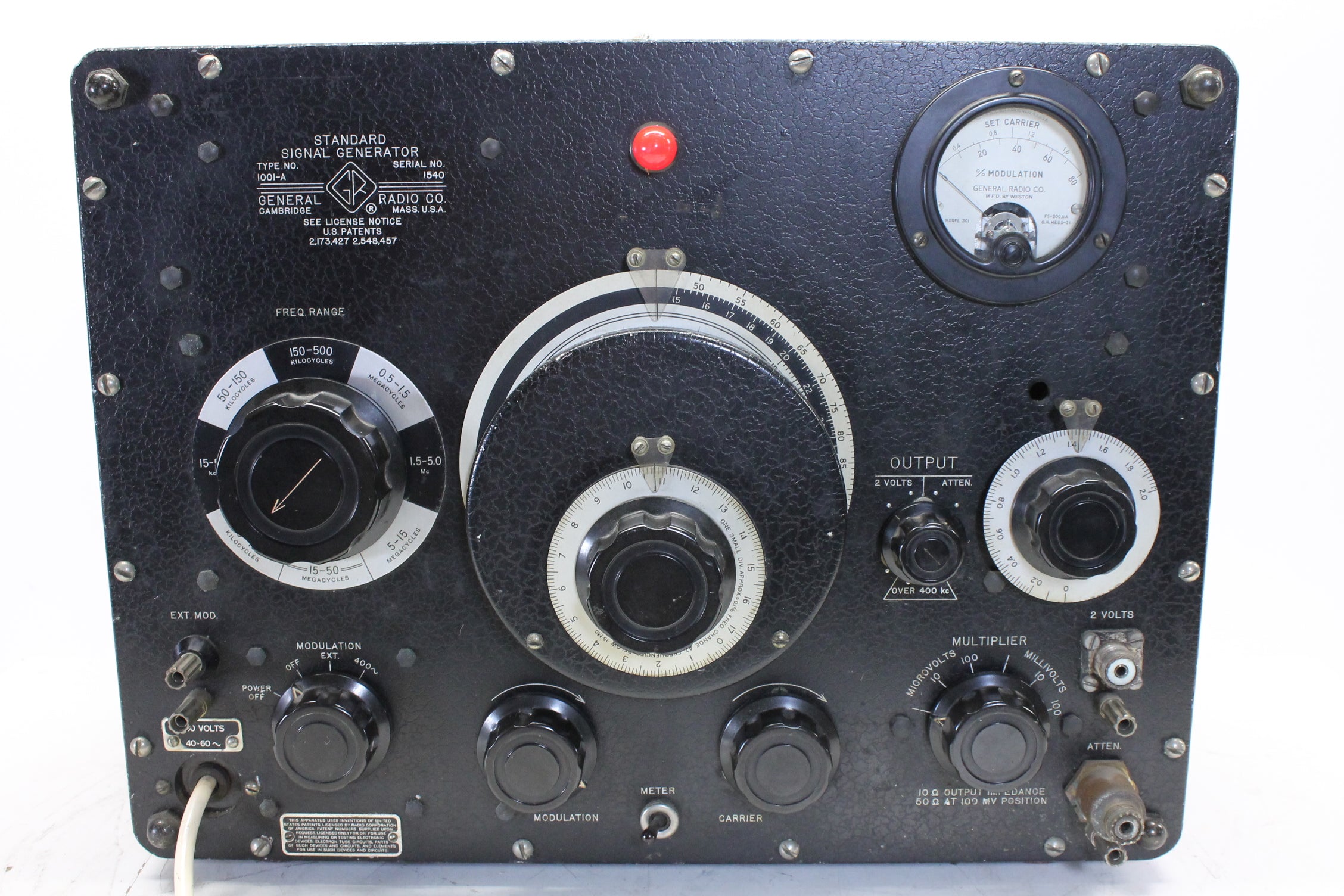 General Radio Signal Generator Type 1001-A