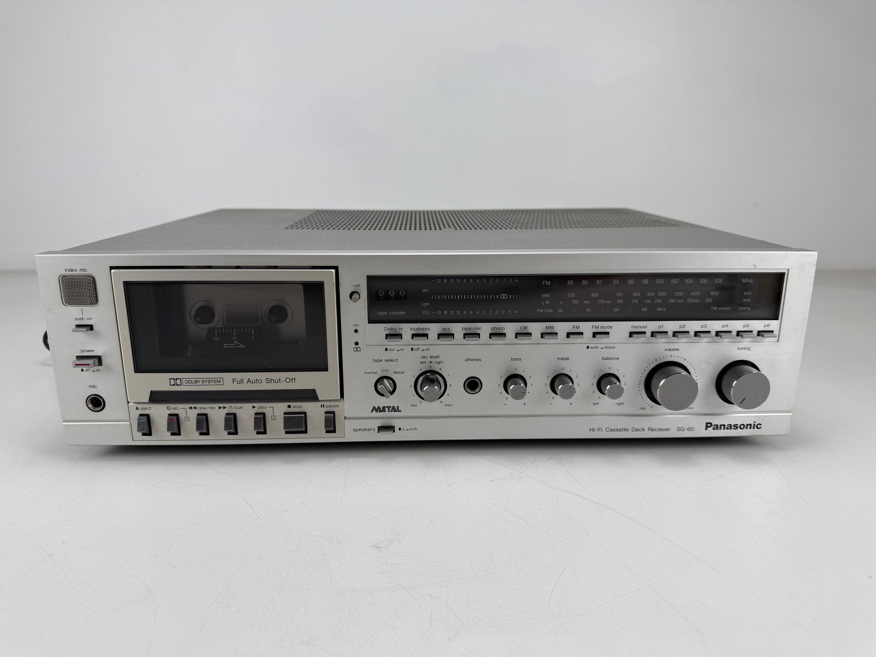 Panasonic SG-60 HI-FI Cassette Deck / Receiver